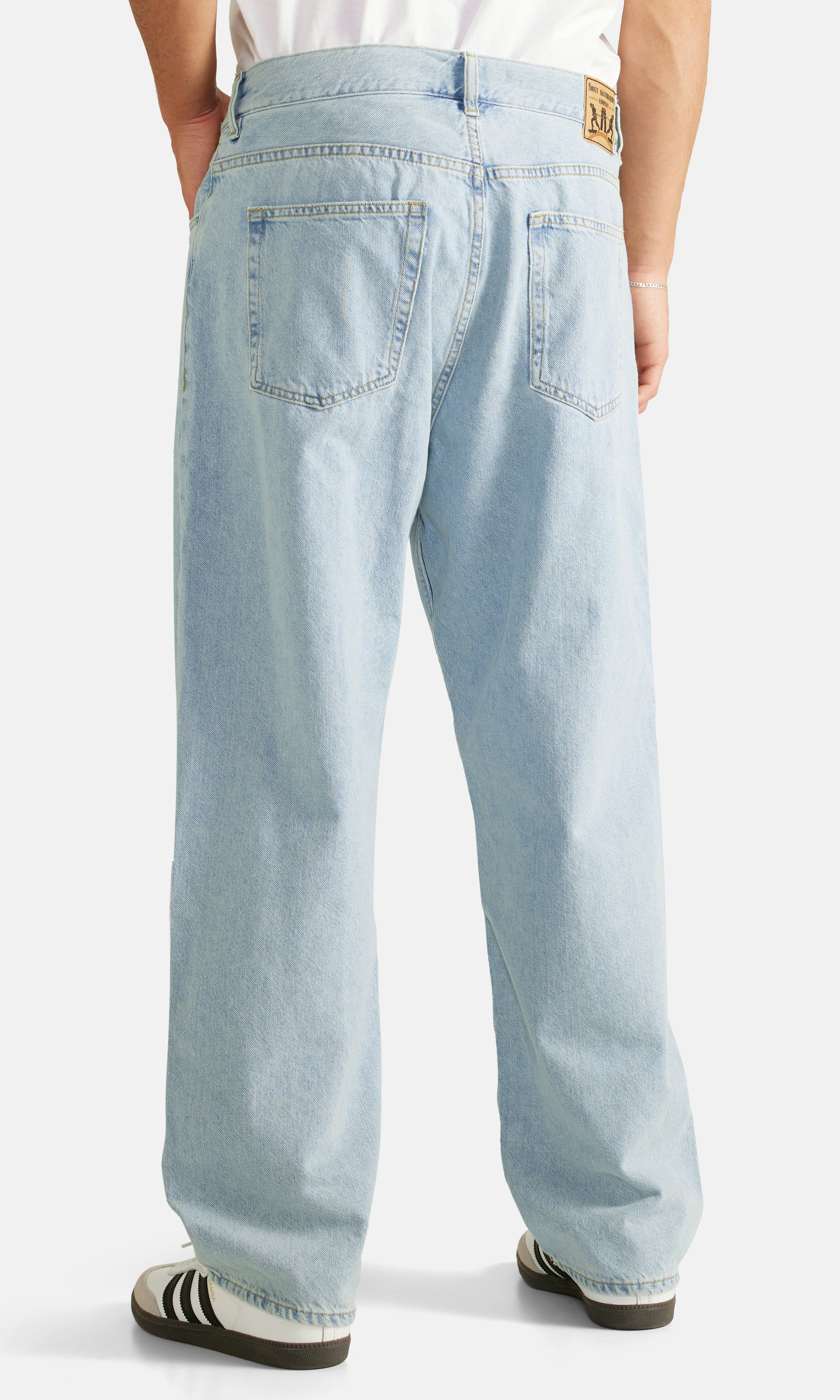 「#期間限定」のおすすめ人気ランキング Big SKTBS SWEET Skate Junkyard | Men | blue Light Jeans スケートボード