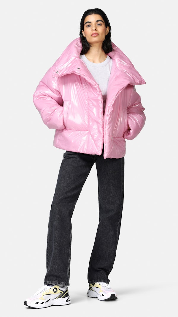 Håbefuld belastning sende JUNKYARD Jacket - Cropped King Puffa Pink | Women | Junkyard