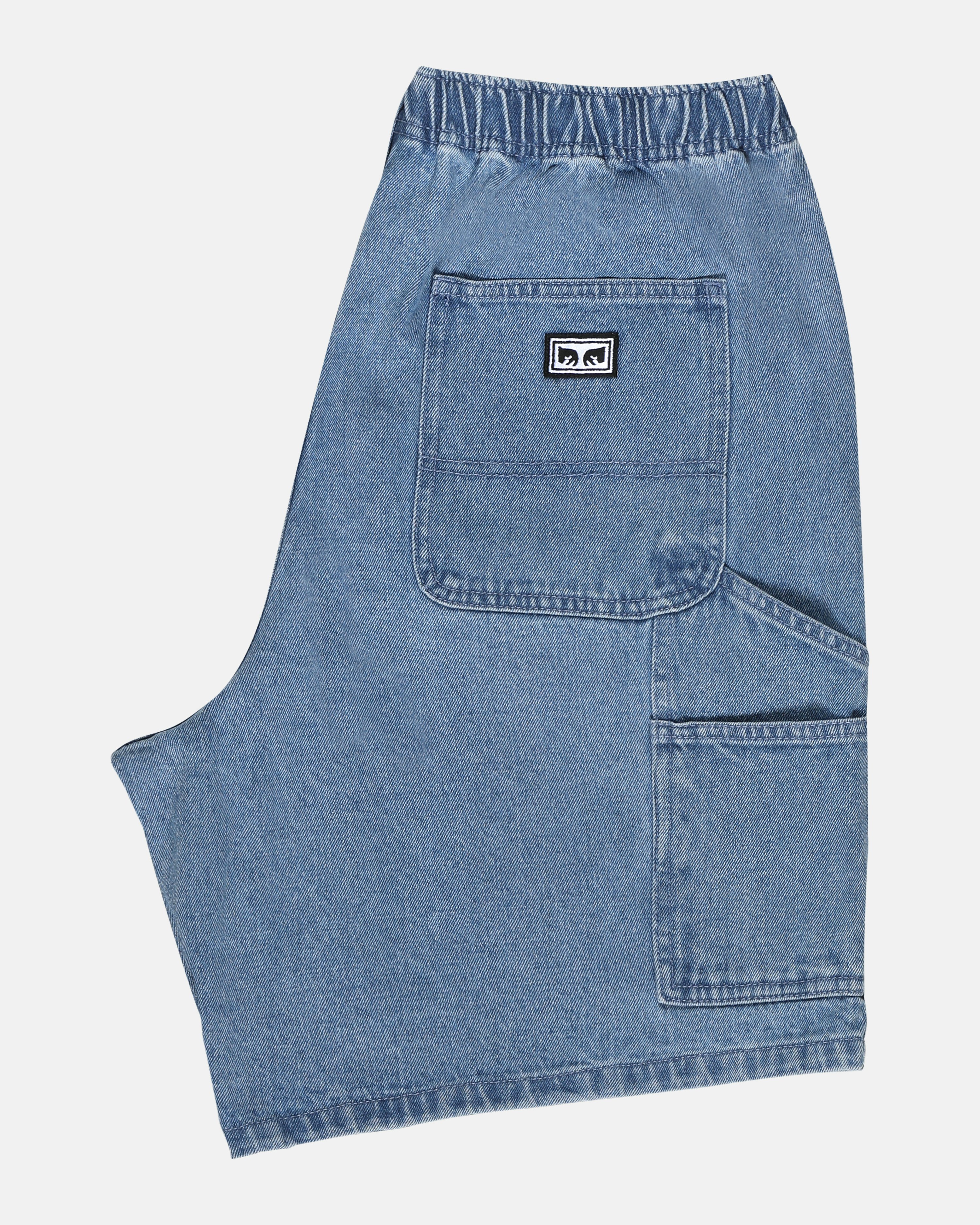 OBEY Easy Denim Mens Carpenter Shorts