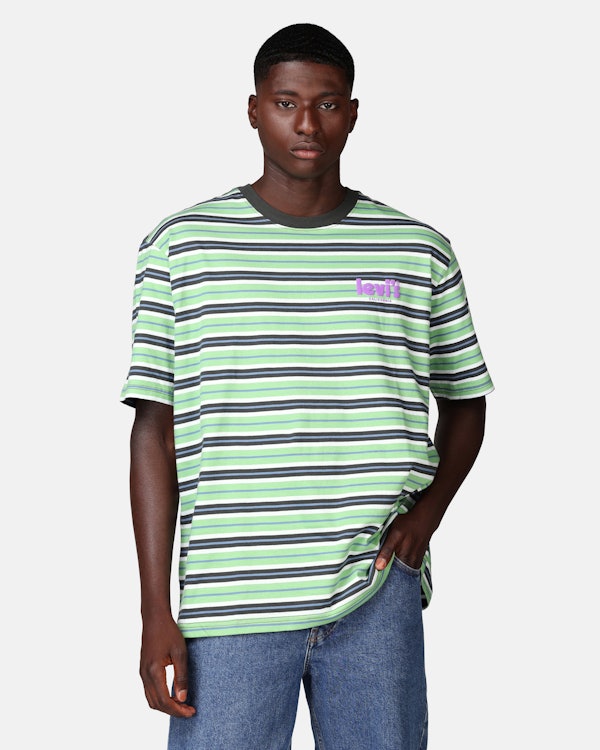 Levis T-Shirt - Stay Loose Mid green | Men | Junkyard
