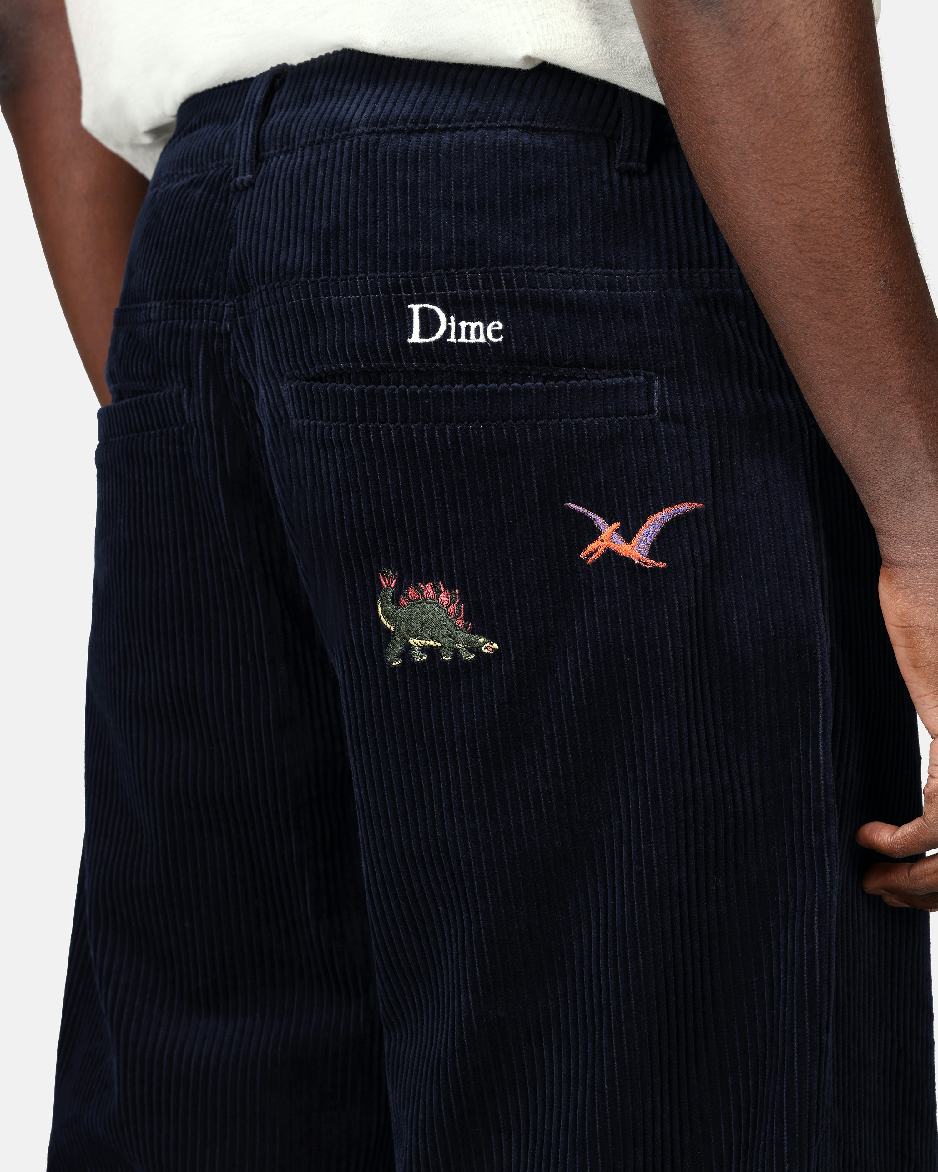 Dime Pants - Dino Baggy Corduroy Navy | Men | Junkyard