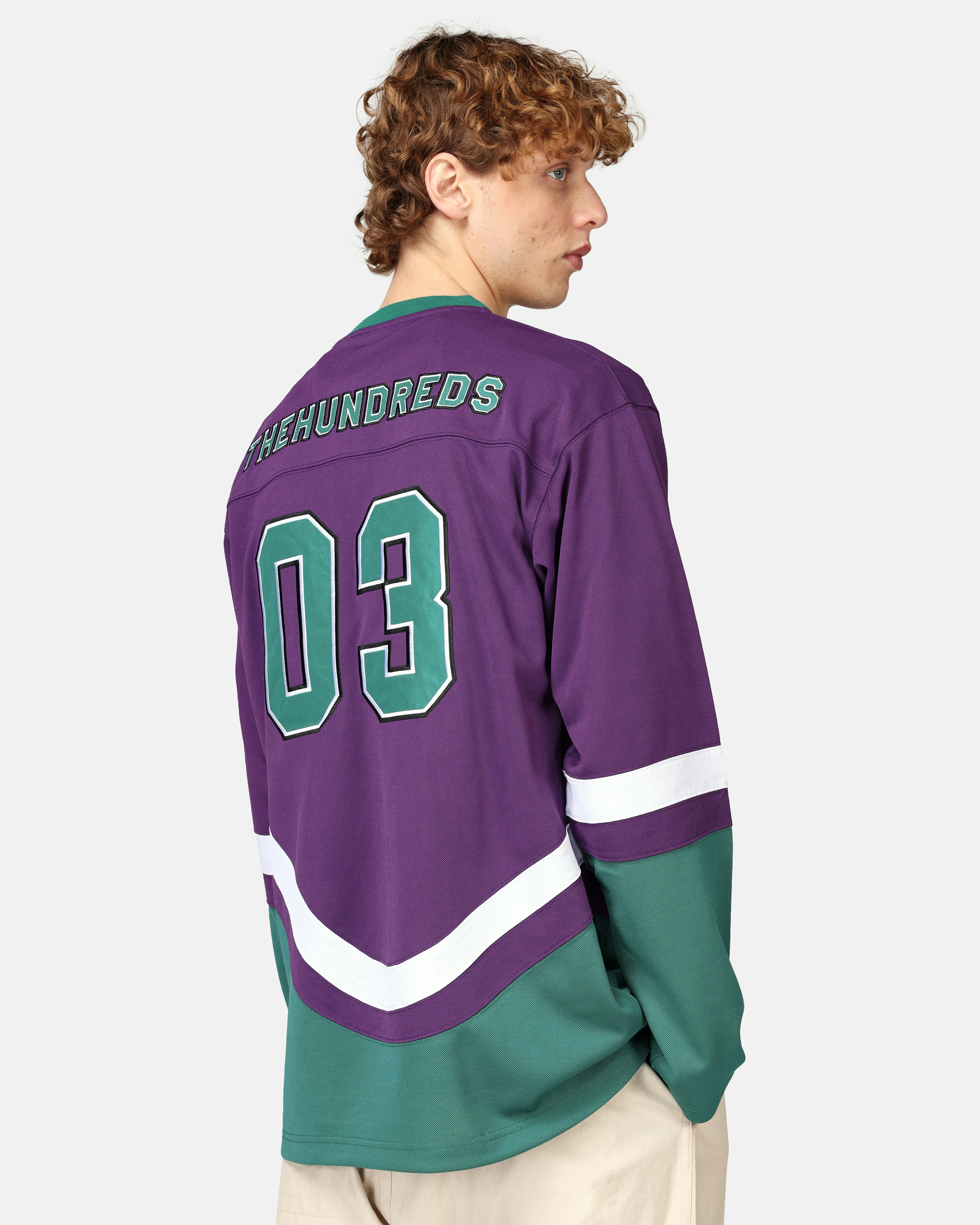 The Hundreds Men Woolly Hockey Jersey (White)