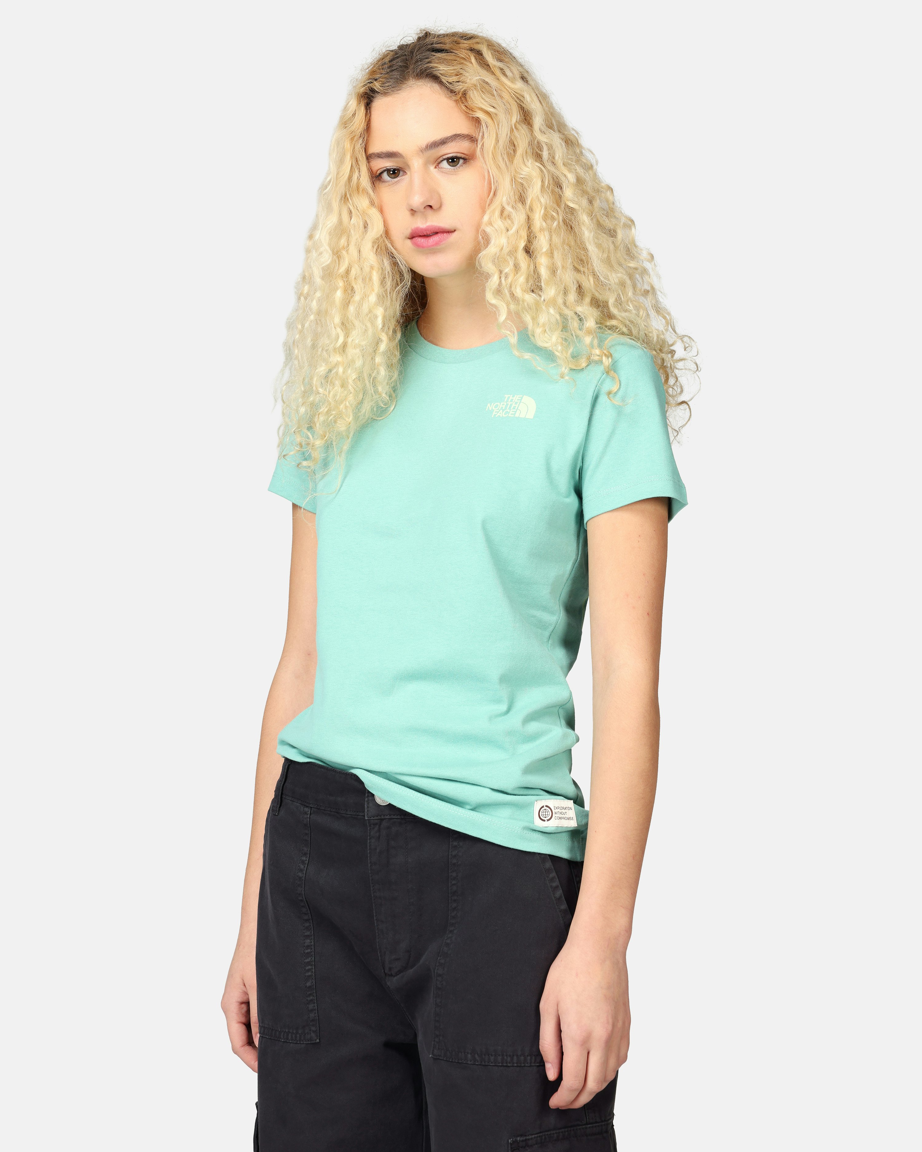 The North Face T-Shirt - W Regrind Green | Women | Junkyard