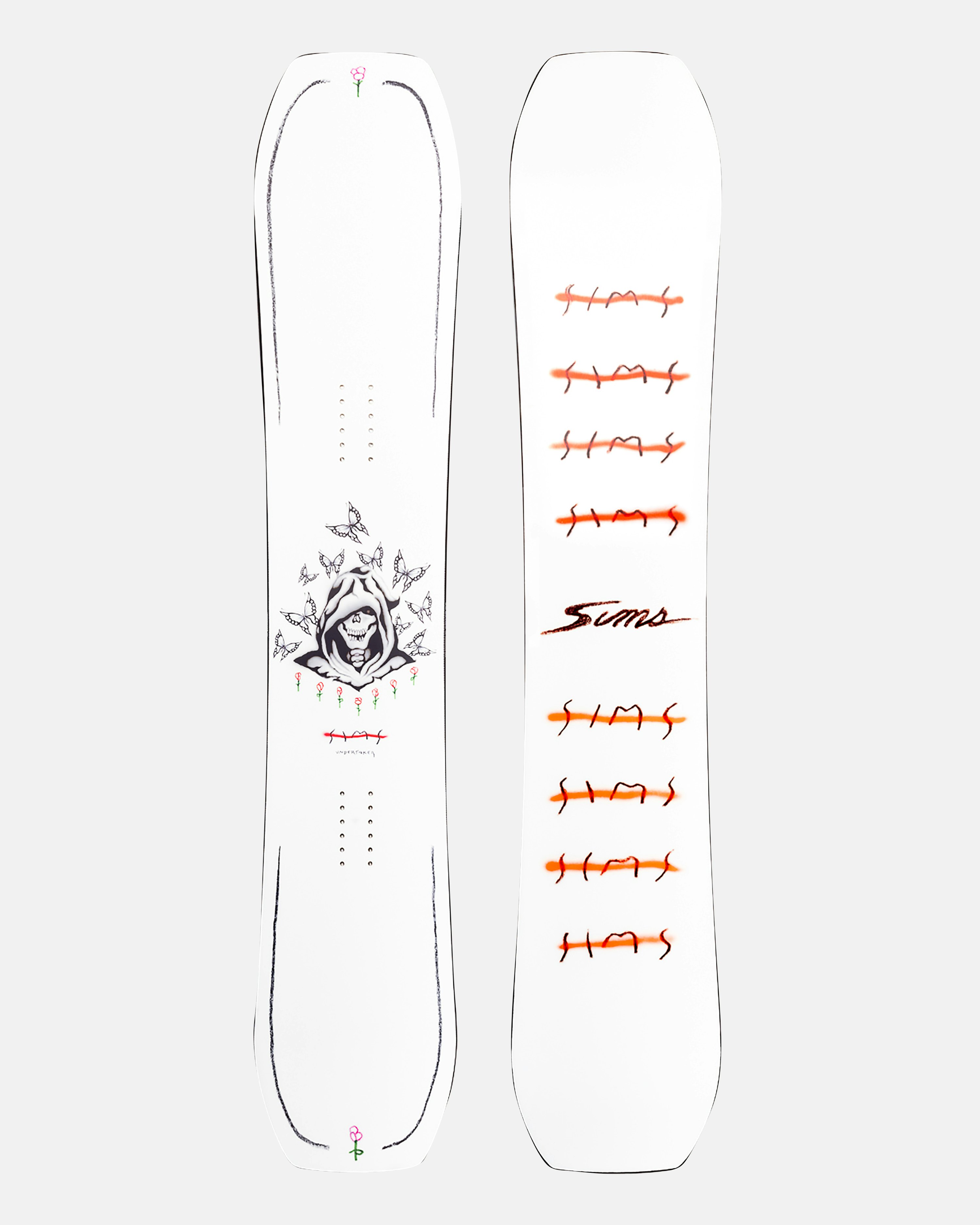 Sims Snowboards Snowboard - 154 Undertaker Multi | Unisex | Junkyard