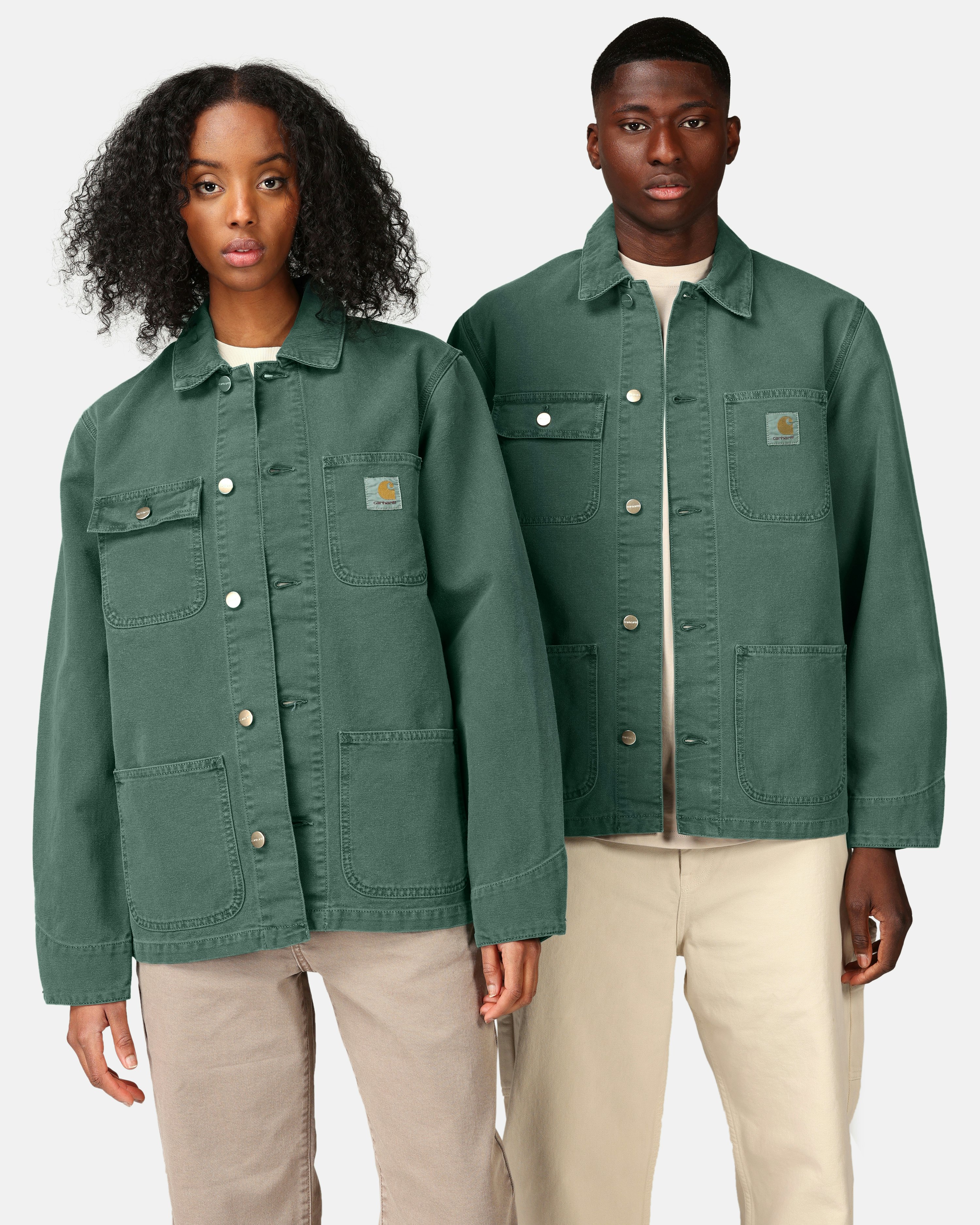 score dyr forhistorisk Carhartt Jacket- Michigan Coat Green | Unisex | Junkyard