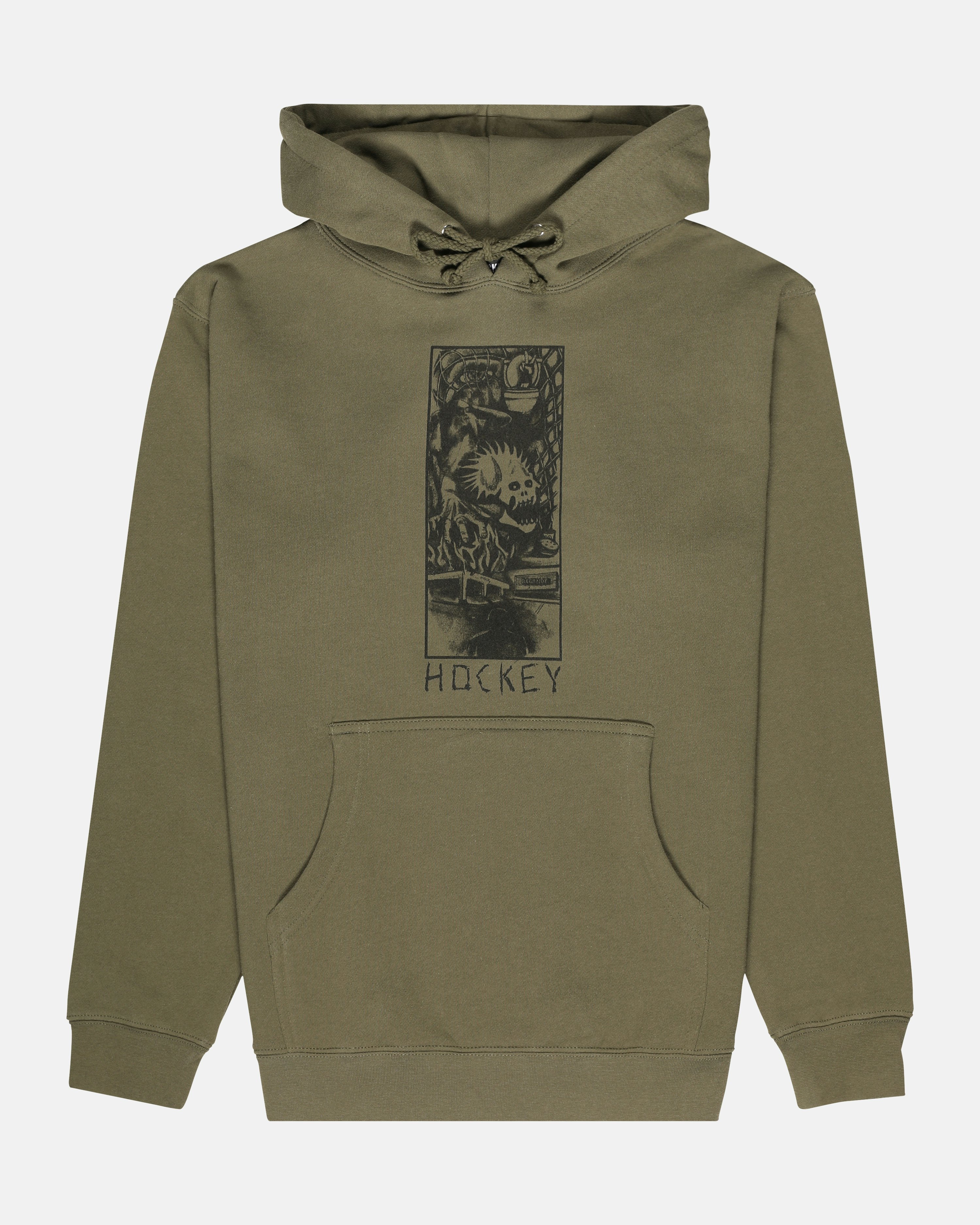 Jaster's Feather Green Lightweight Hockey Hoodie