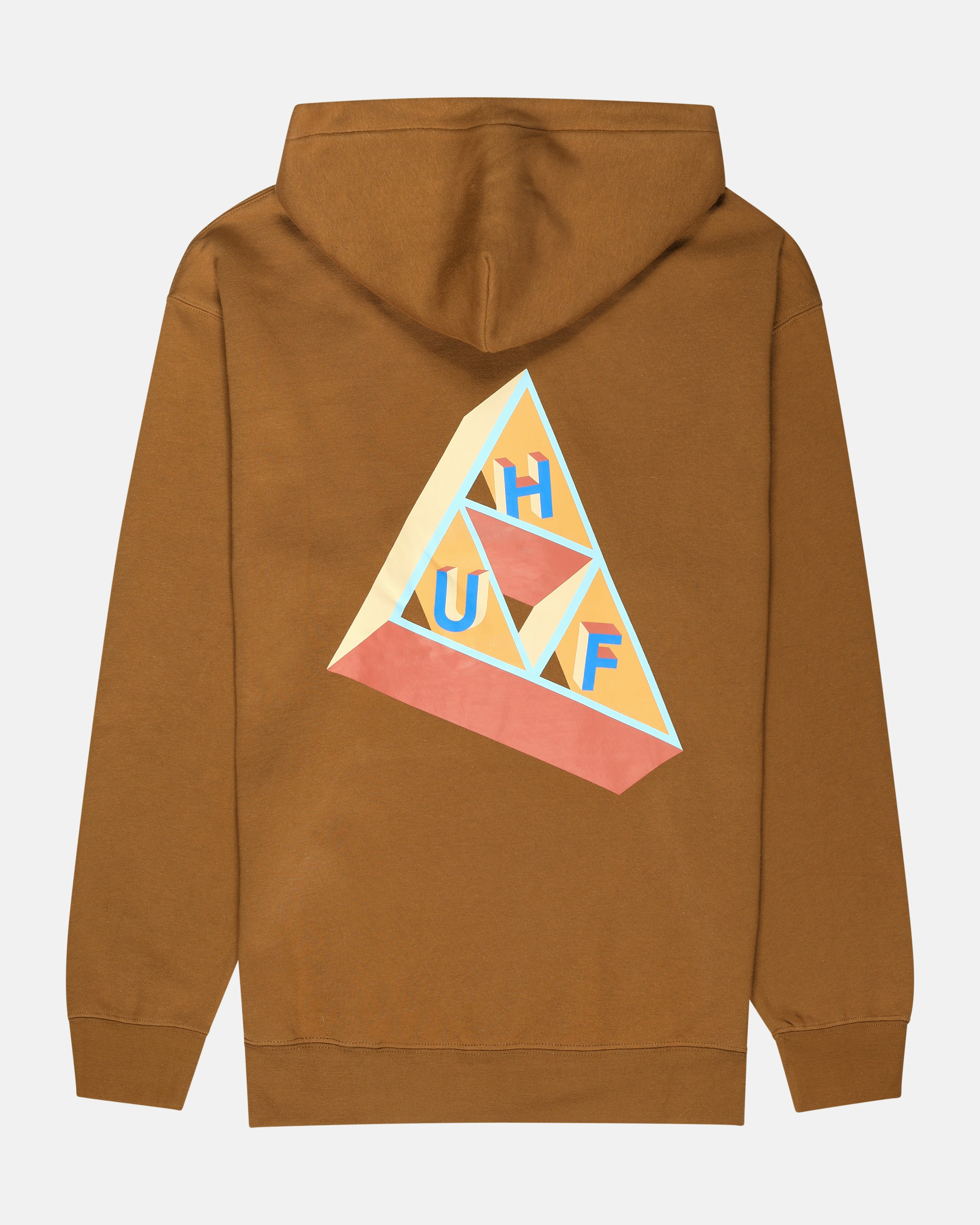 HUF Hoodie- Based TT Brown | Men | Junkyard