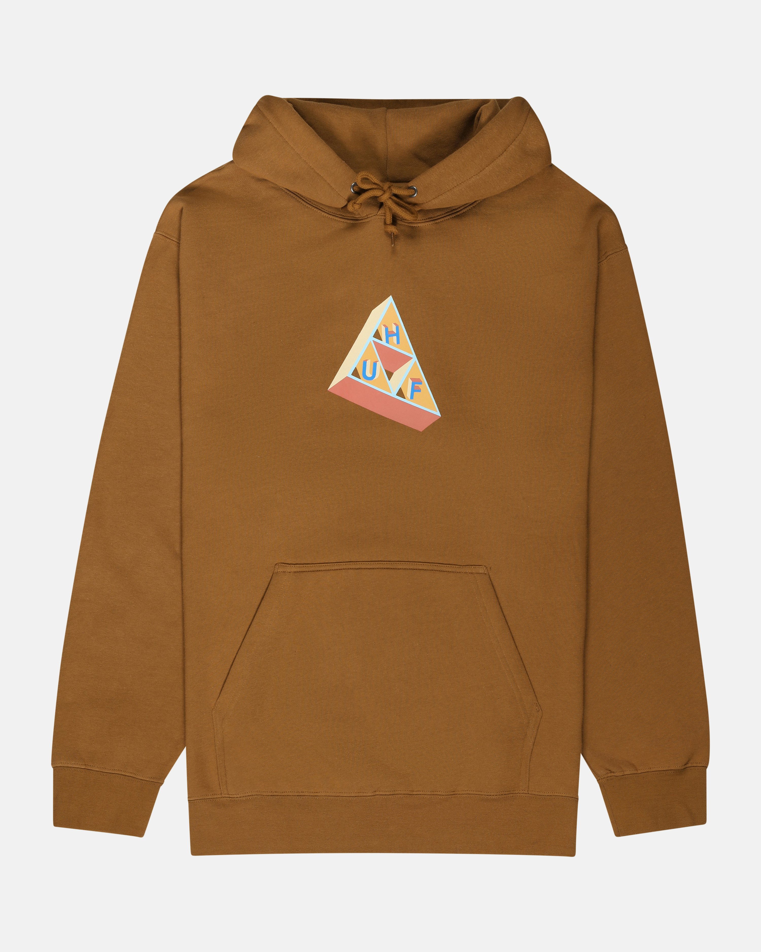 HUF Hoodie- Based TT Brown | Men | Junkyard