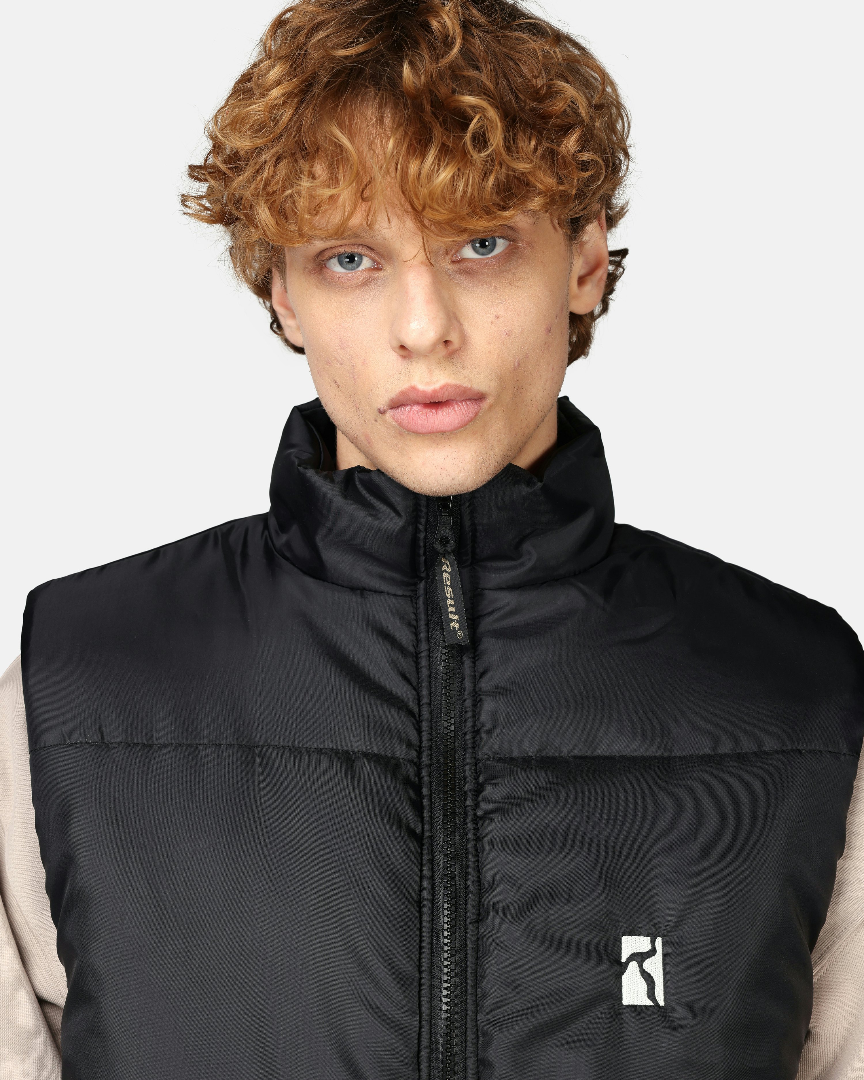 Poetic Collective Vest – Puffer Svart til herre | Junkyard