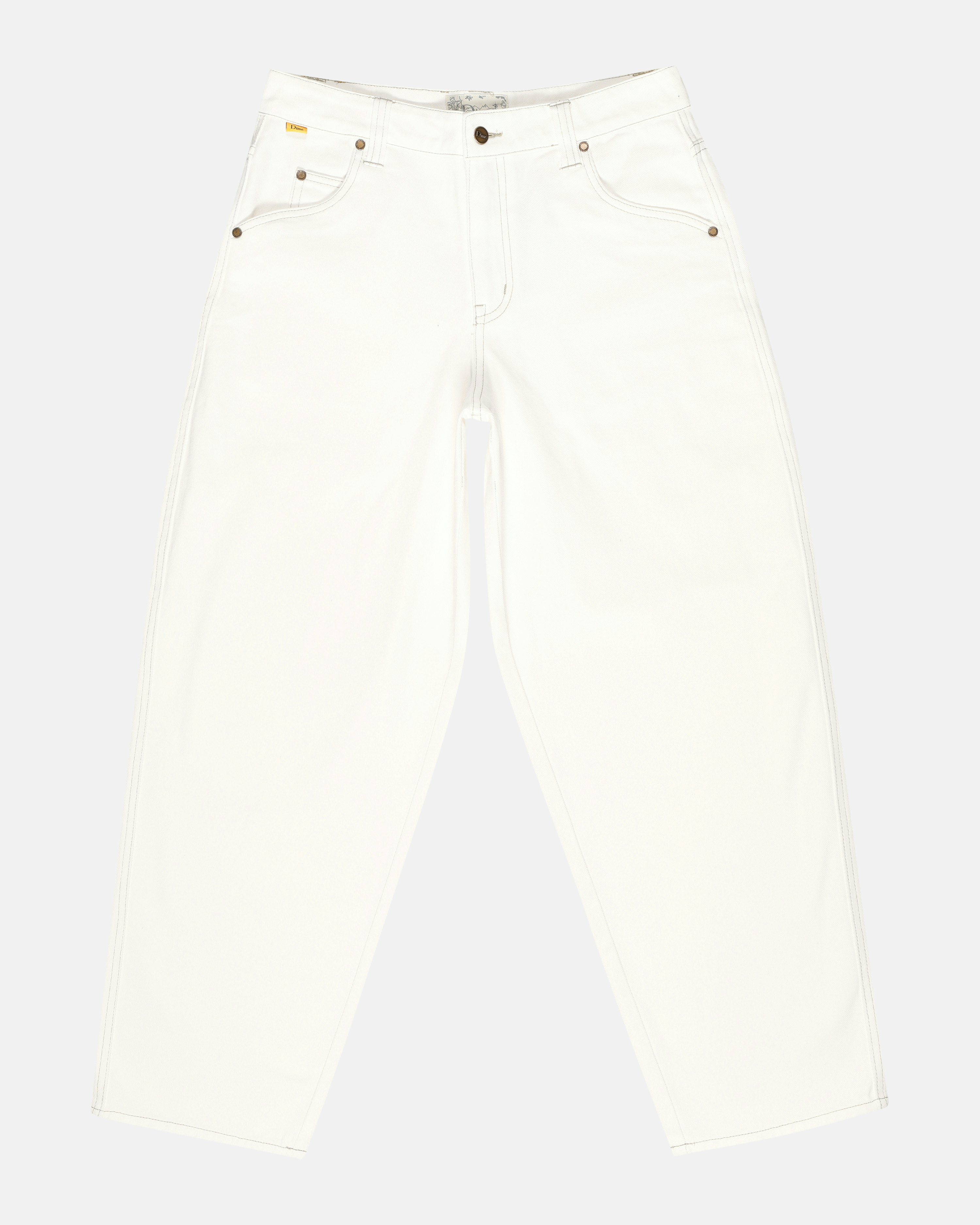 Dime Jeans- Baggy Denim Off white | Unisex | Junkyard