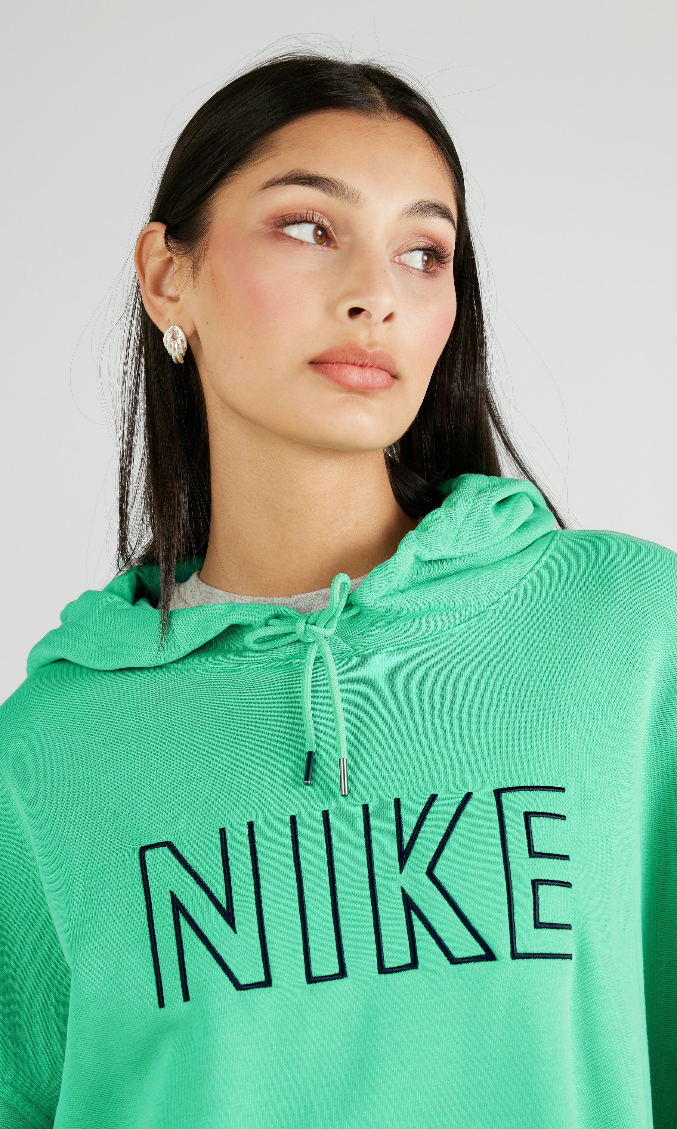 womens mint green nike hoodie