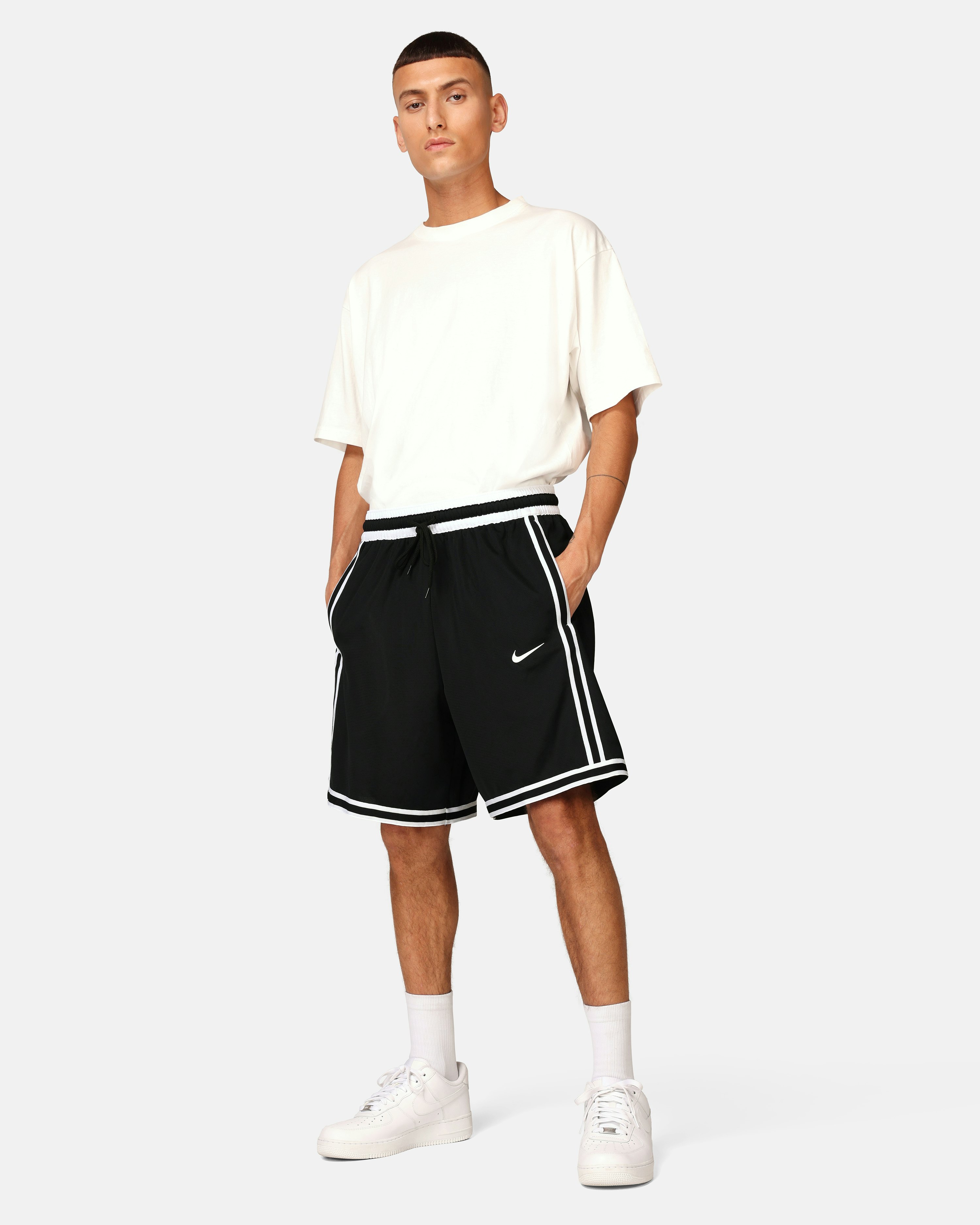 Nike Homme M Nk Df Park Iii Nb K Shorts, Black/White, S EU