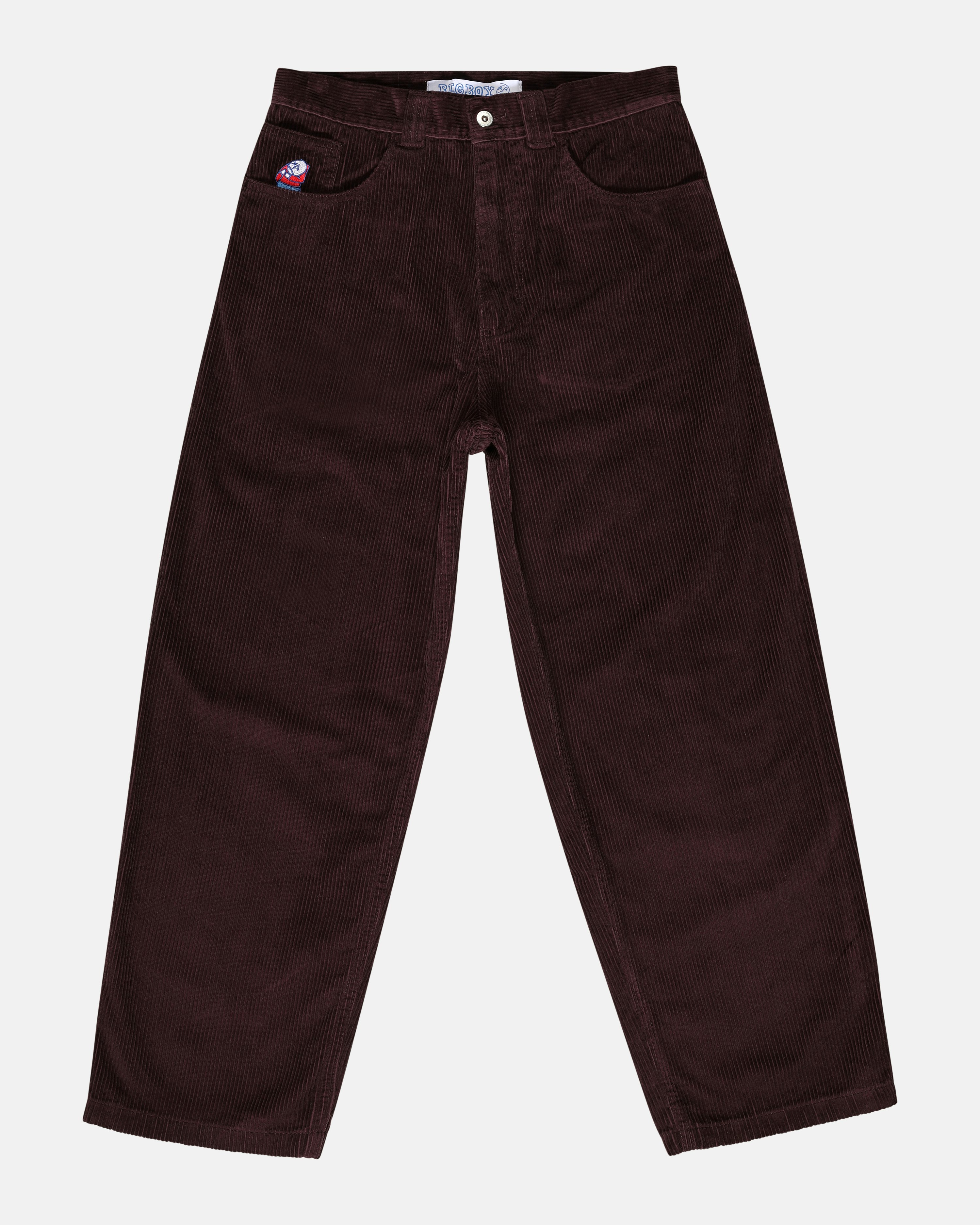 Polar Skate Co. Pants - Big Boy Cords Burgundy | Unisex | Junkyard