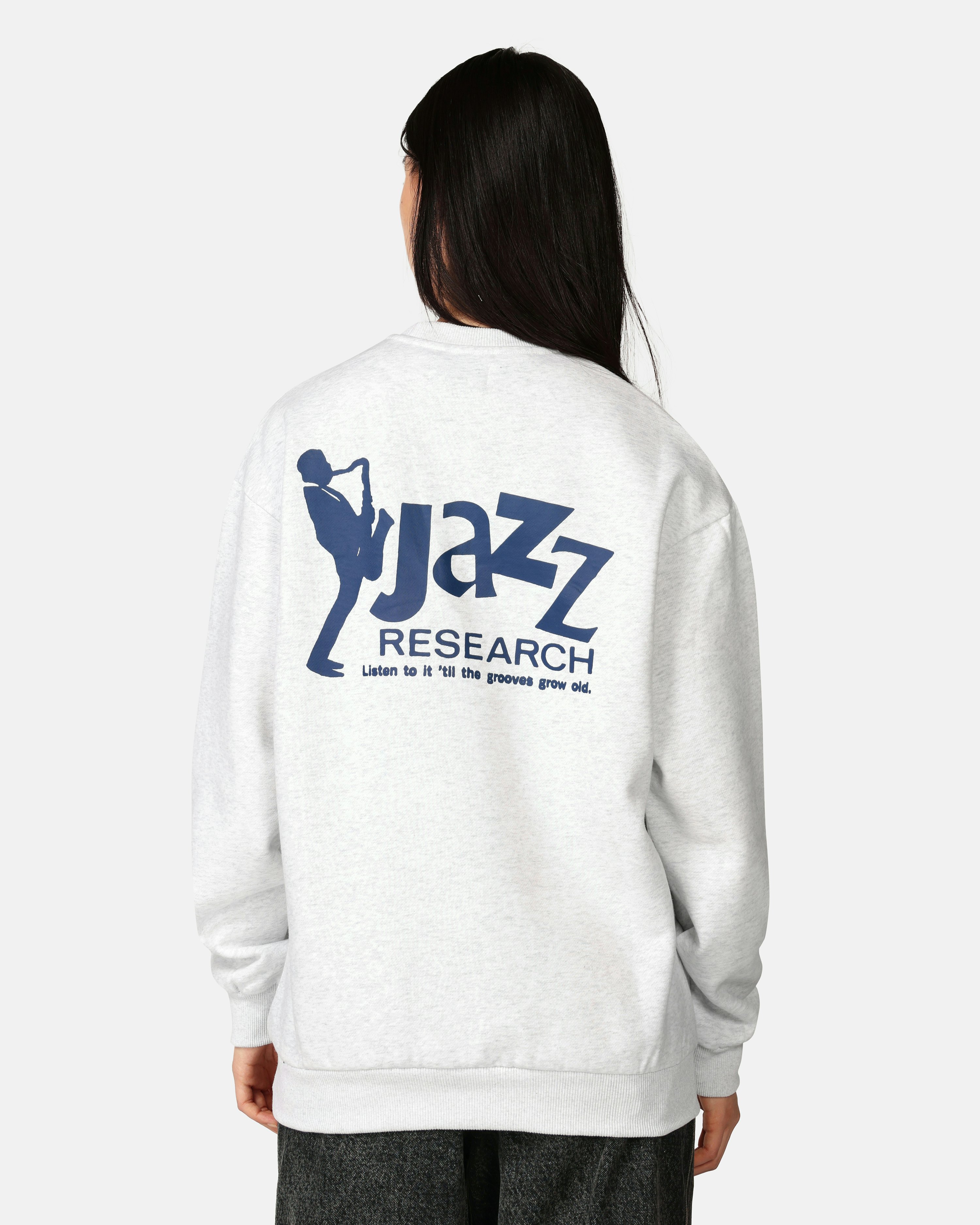 Butter Goods Jazz Research -collegepaita Harmaa | Unisex | Junkyard