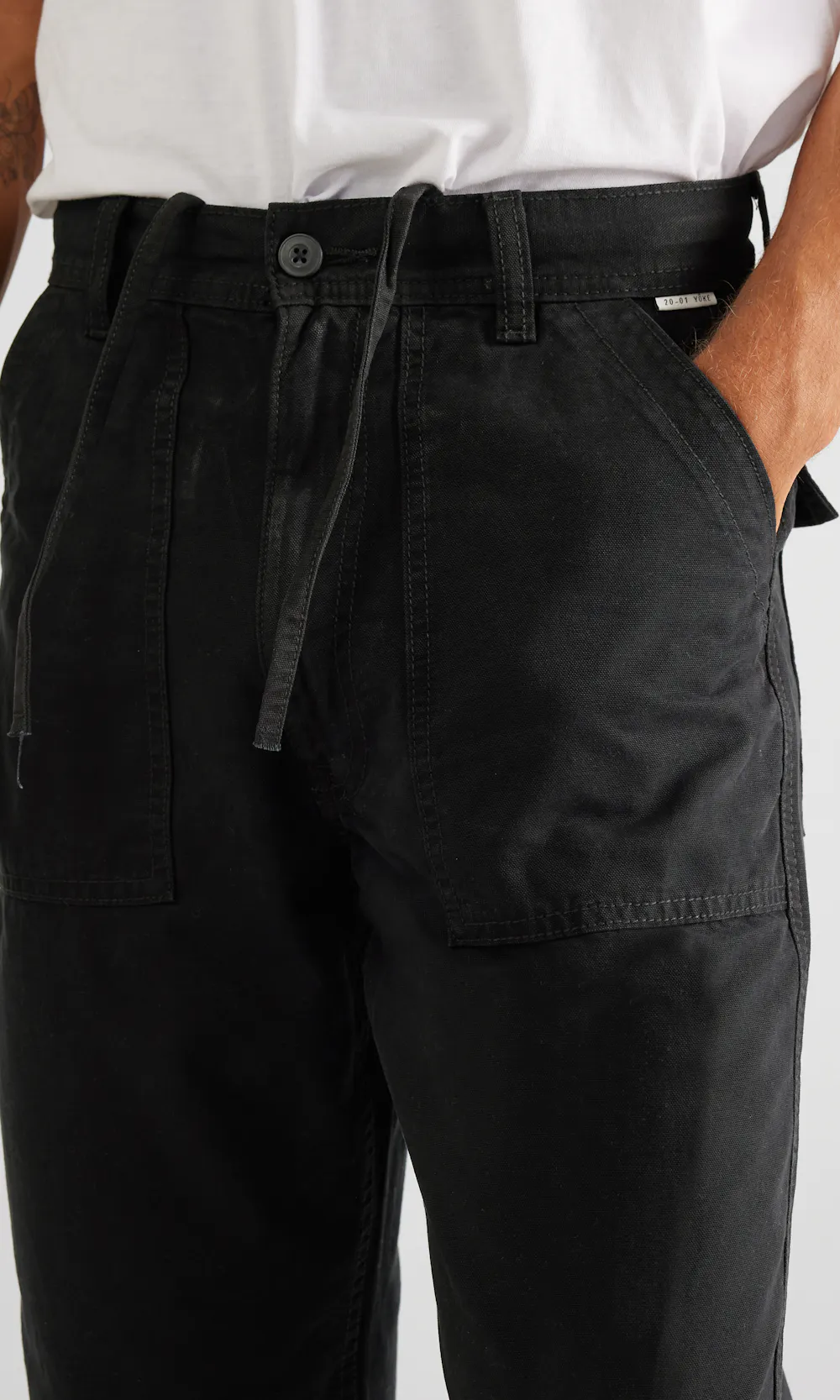 Yôke Fatique Pant Black | Men | Junkyard