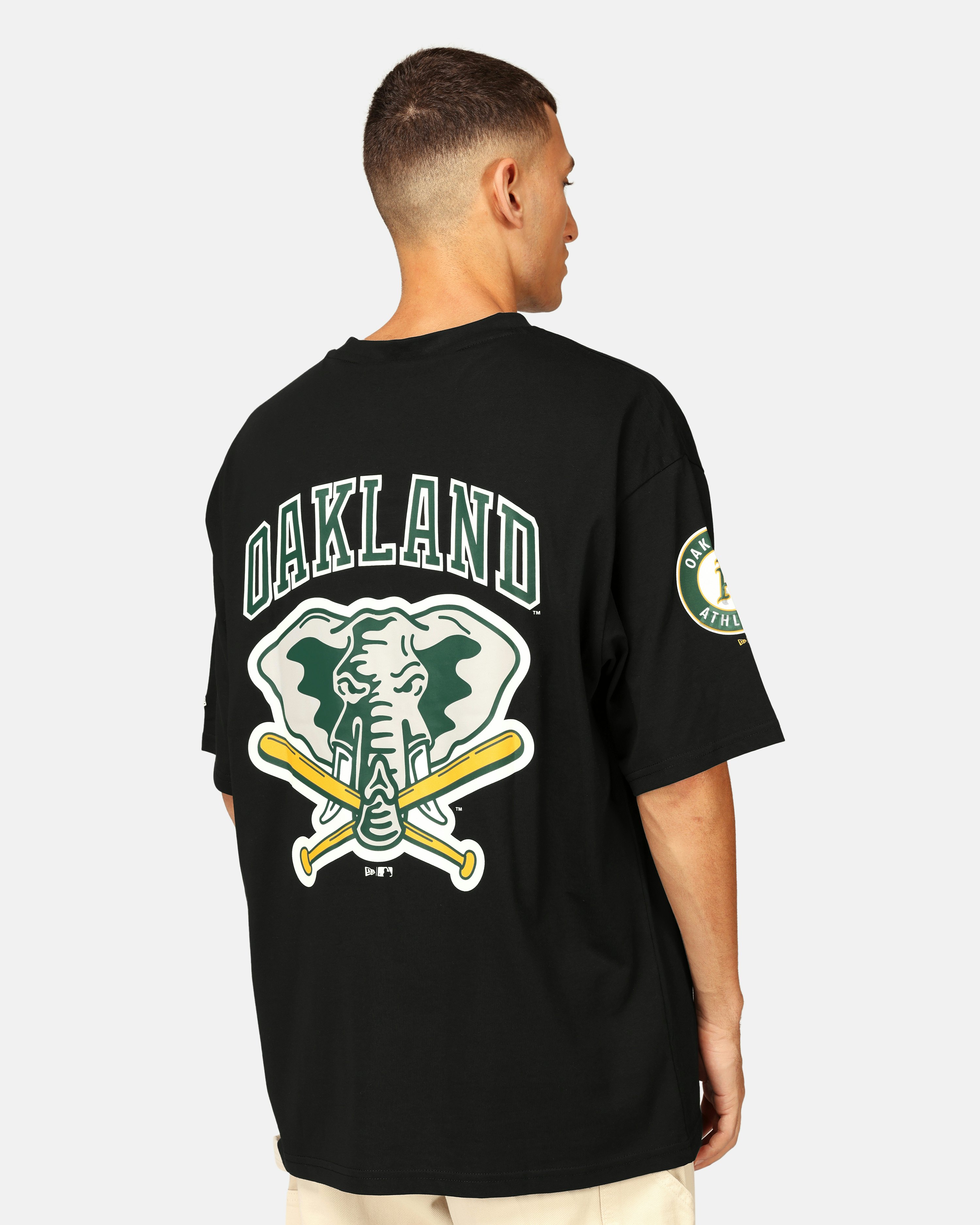 New ERA Oakland MLB T-Shirt Black, Men