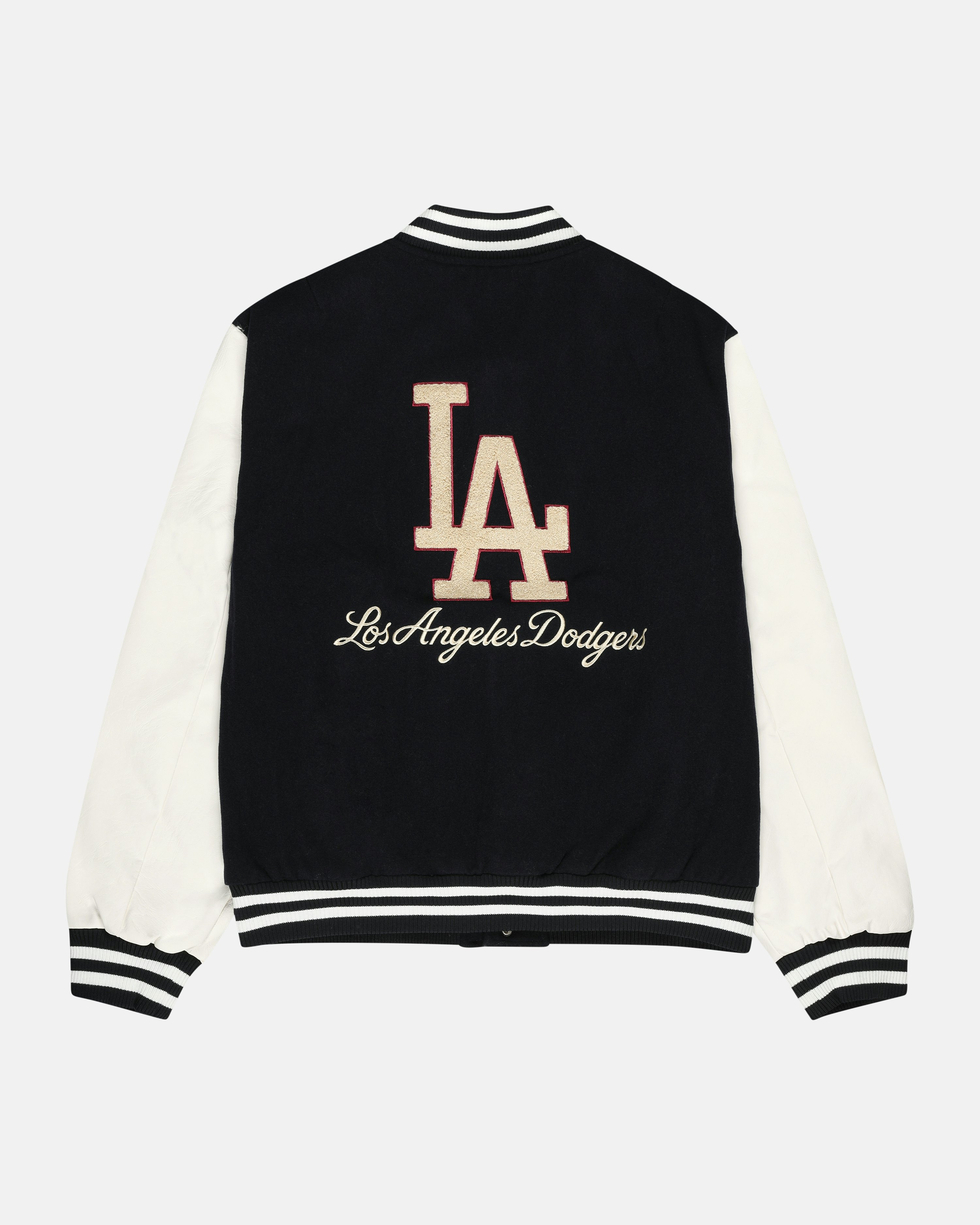 New era MLB Large Logo Varsity Los Angeles Dodgers Jacket Blue