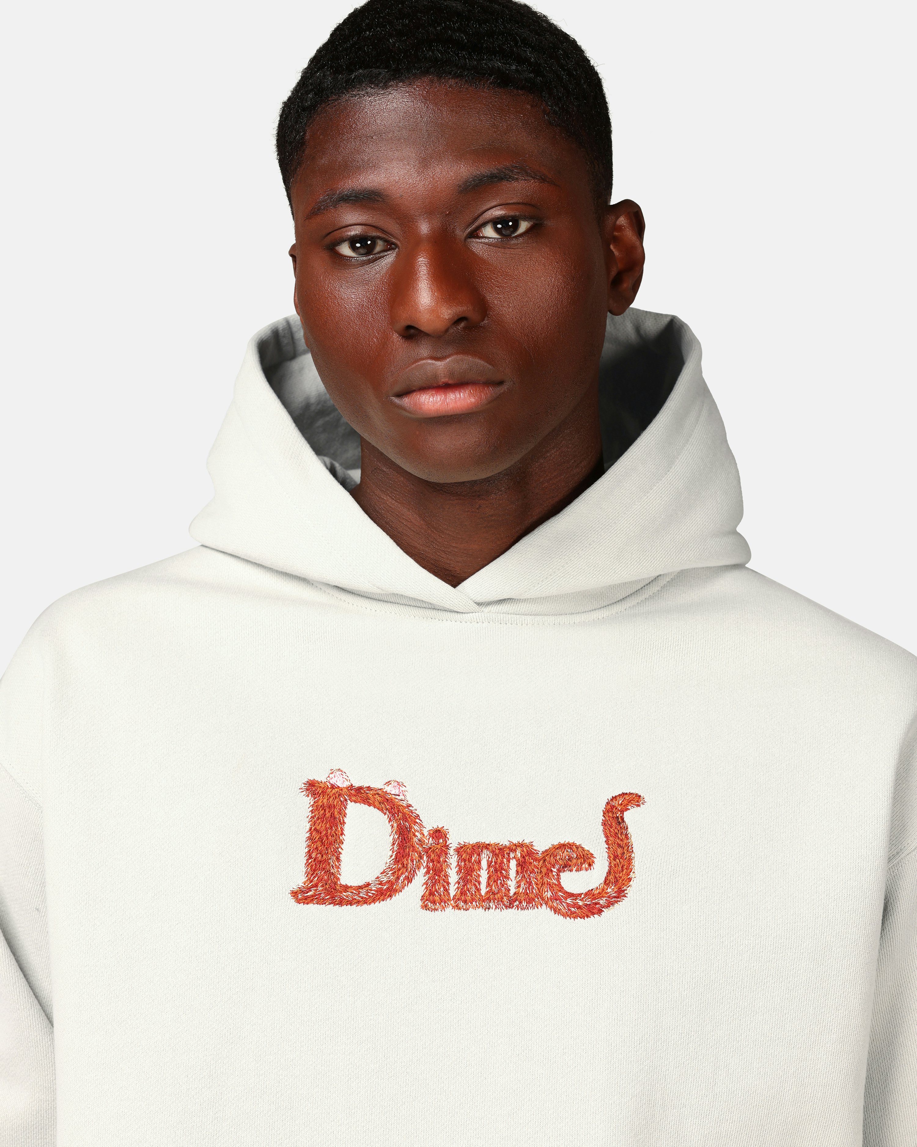 Dime Hoodie - Classic Cat Dark orange | Men | Junkyard