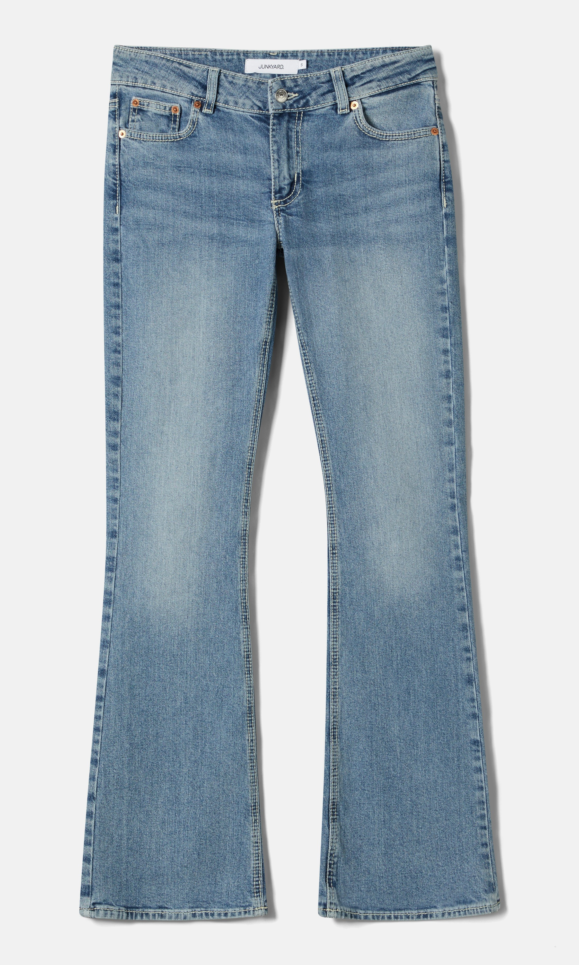 JUNKYARD Bootcut Low Jeans Dark blue | Women | Junkyard