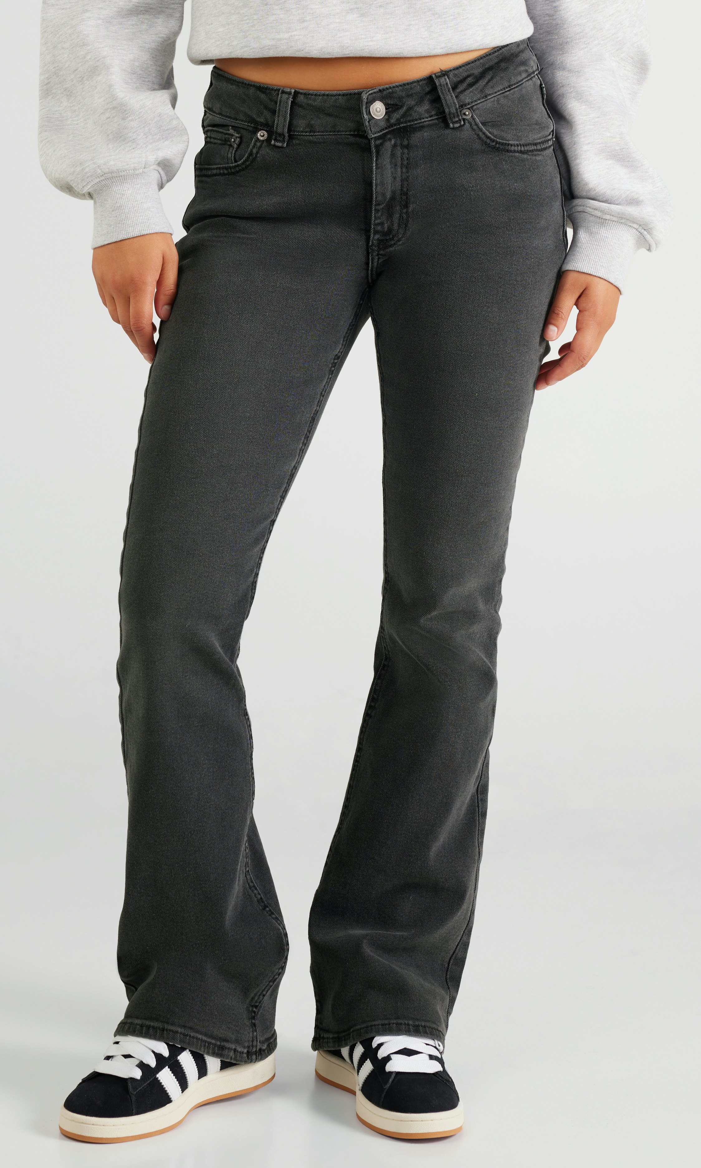 【BOK PLACE】Non-Fade Black Semi-Permanent L Bootcut DenimPt 7356702_992_f_m_mh_172_ms_s_ju