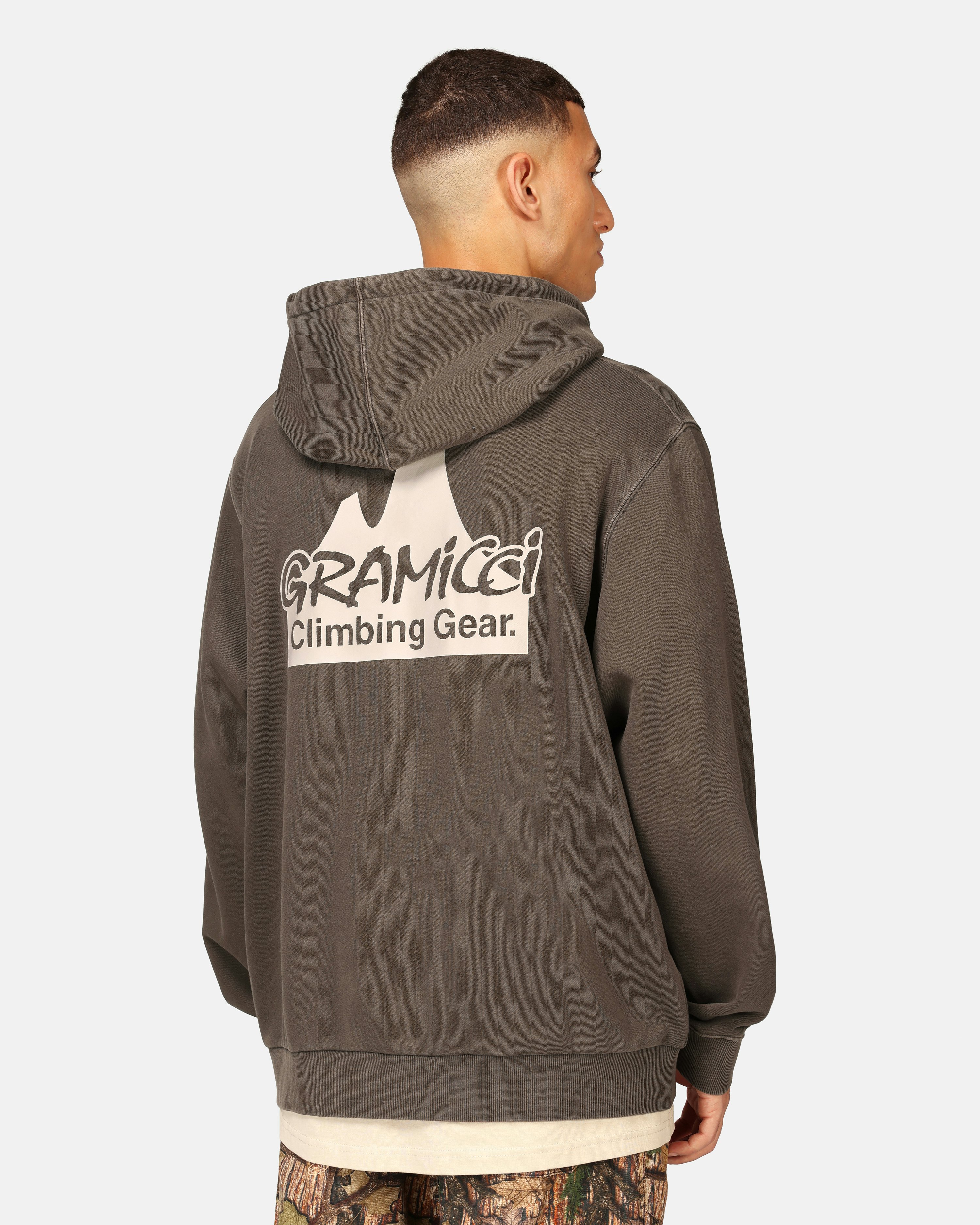 GRAMICCI Climbing Gear Hoodie Brown | Men | Junkyard