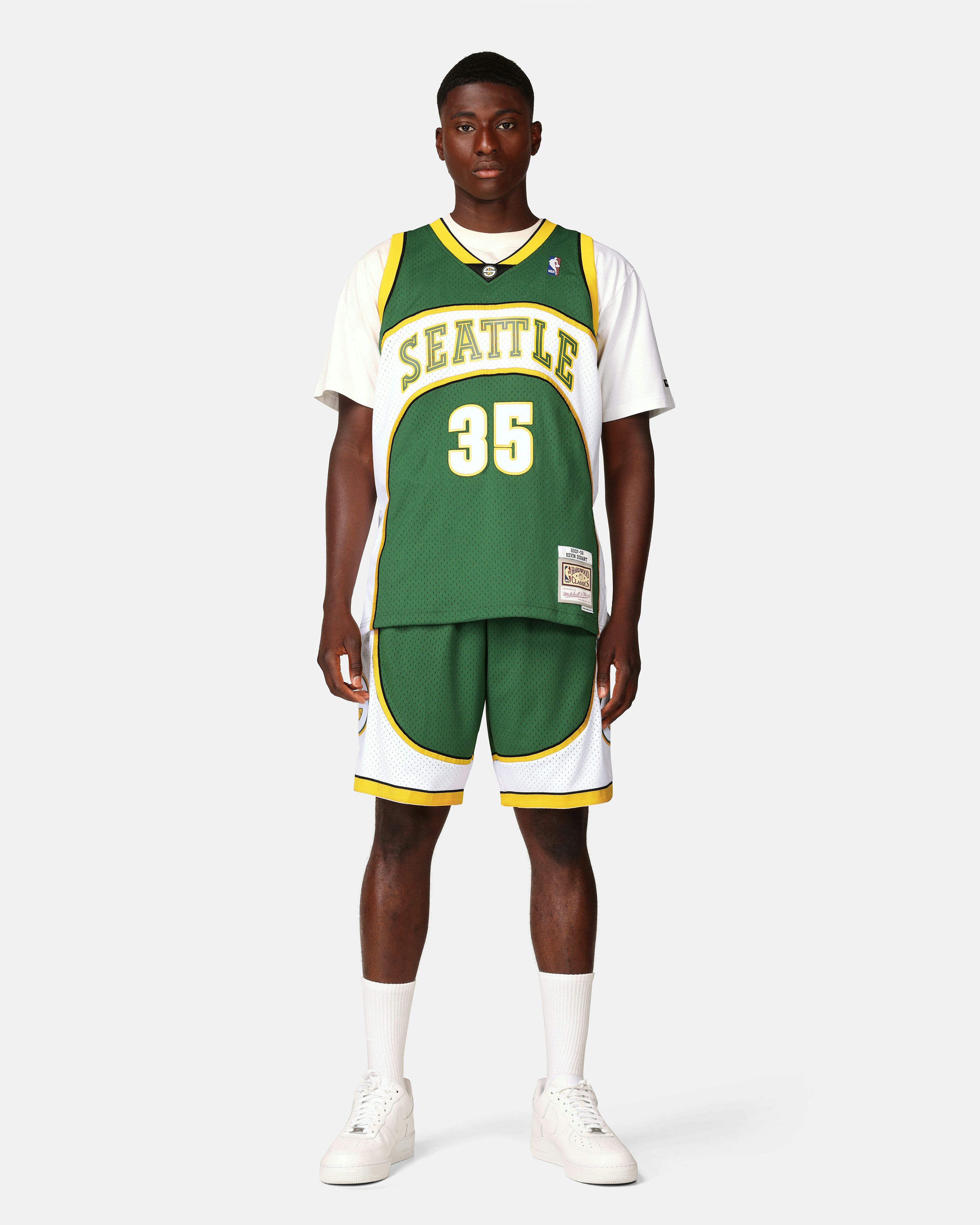 Mitchell & Ness NBA Swingman Jersey Seattle Supersonics Road 2007-08 Kevin  Durant #35 Green