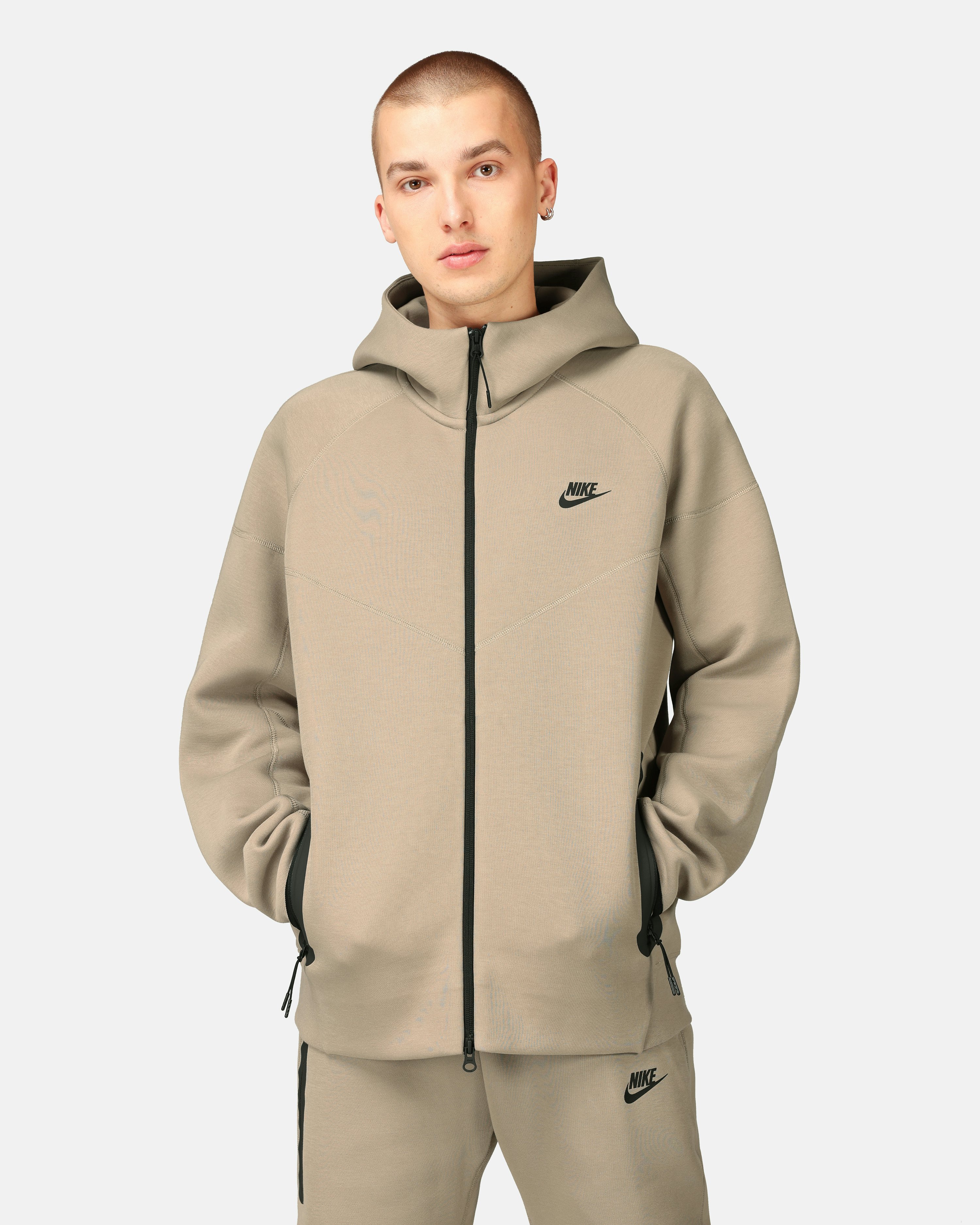 Nike Tech Fleece Jacket Khaki brown | Unisex | Junkyard