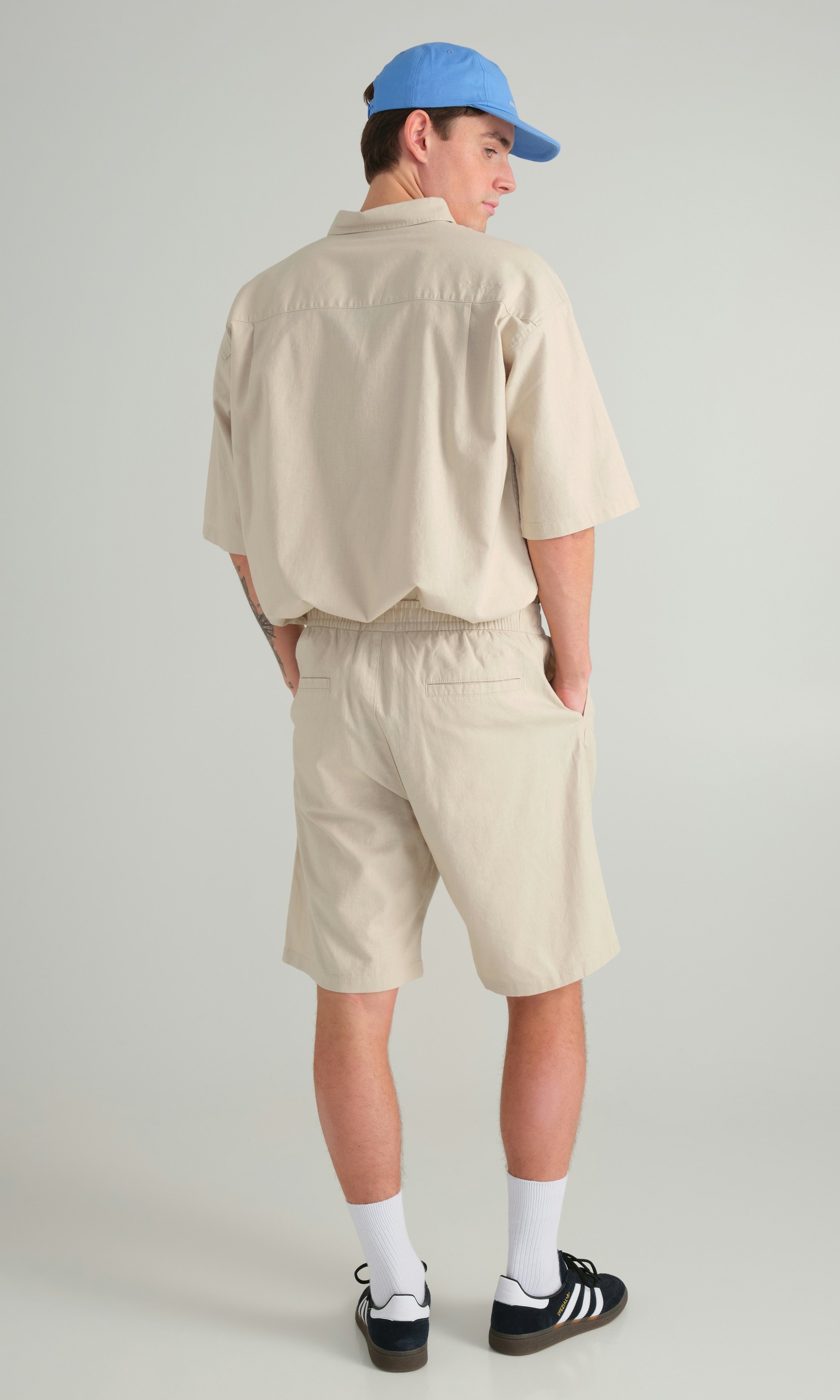 パンツ ROCKCAKE Beige Label Button Shorts Ivory RC24PT06700 241-080939-8336-103_0.jpg?crop
