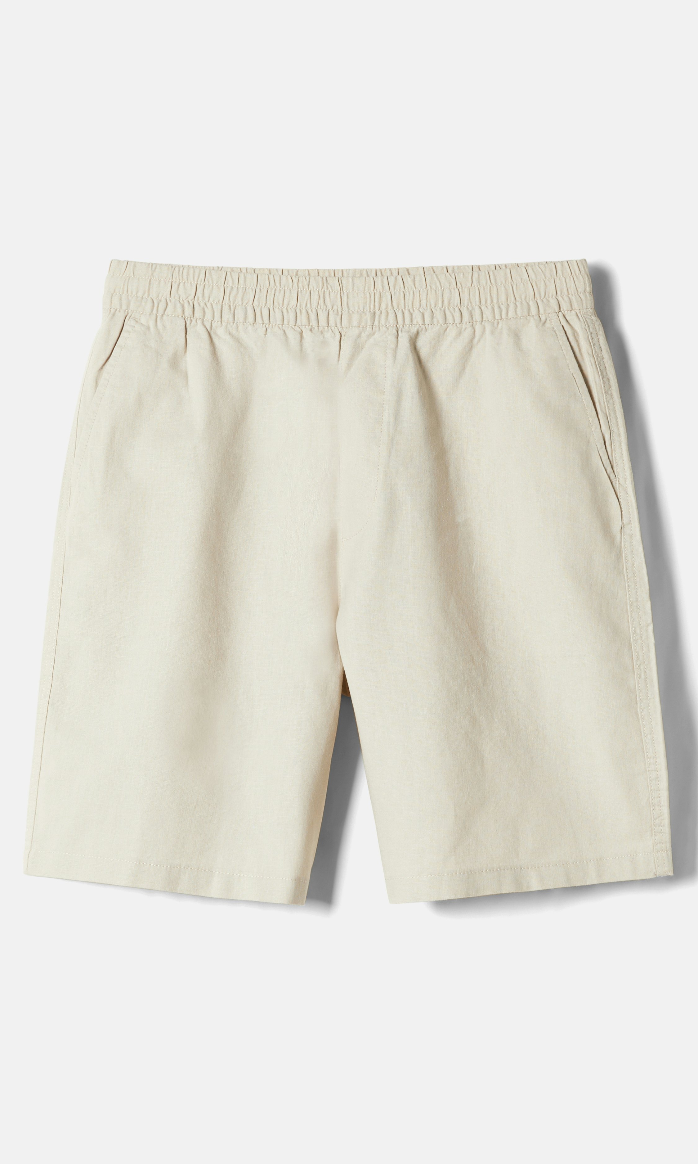SWEET SKTBS Linen Blend Shorts Light beige | Men | Junkyard