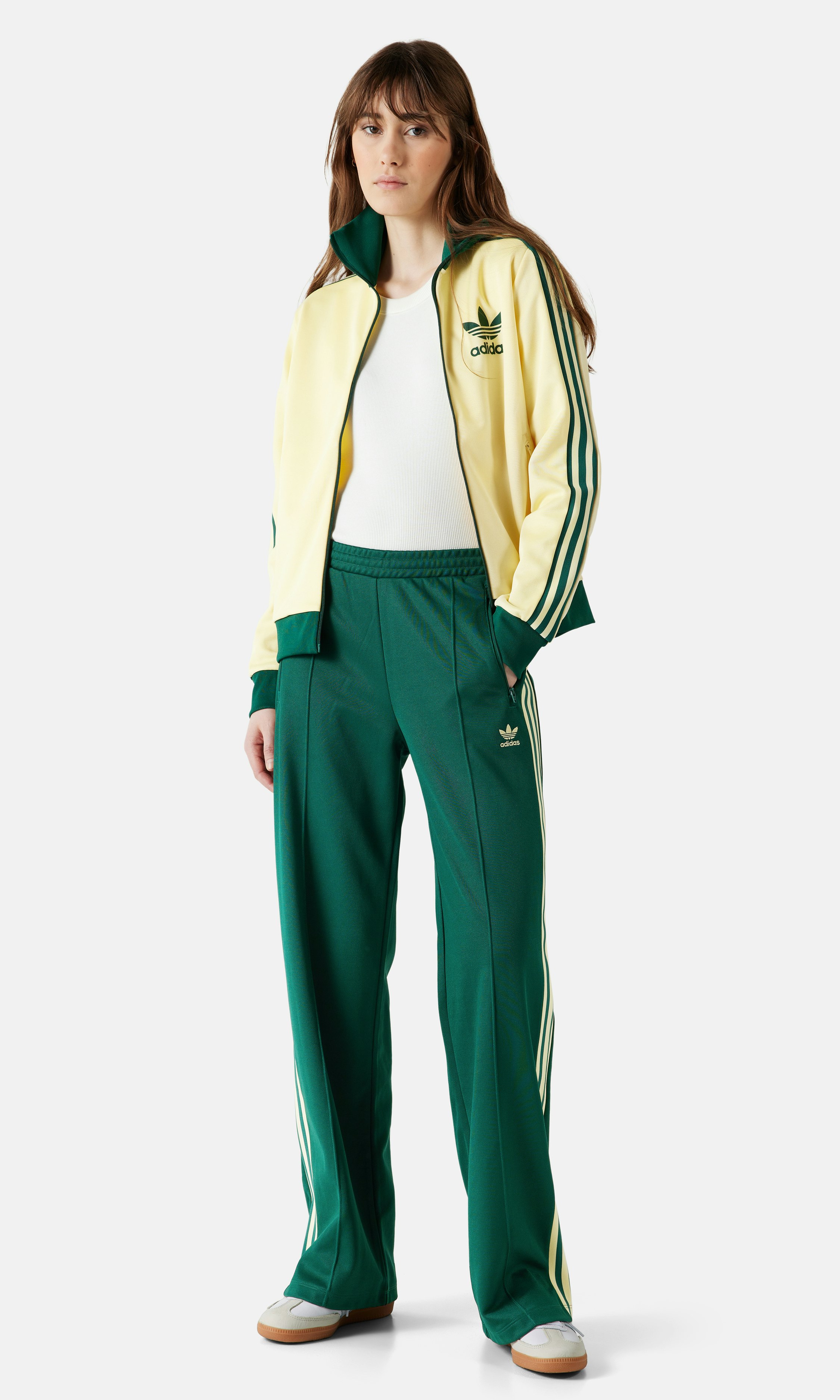 adidas Beckenbauer Track Pants Green, Women