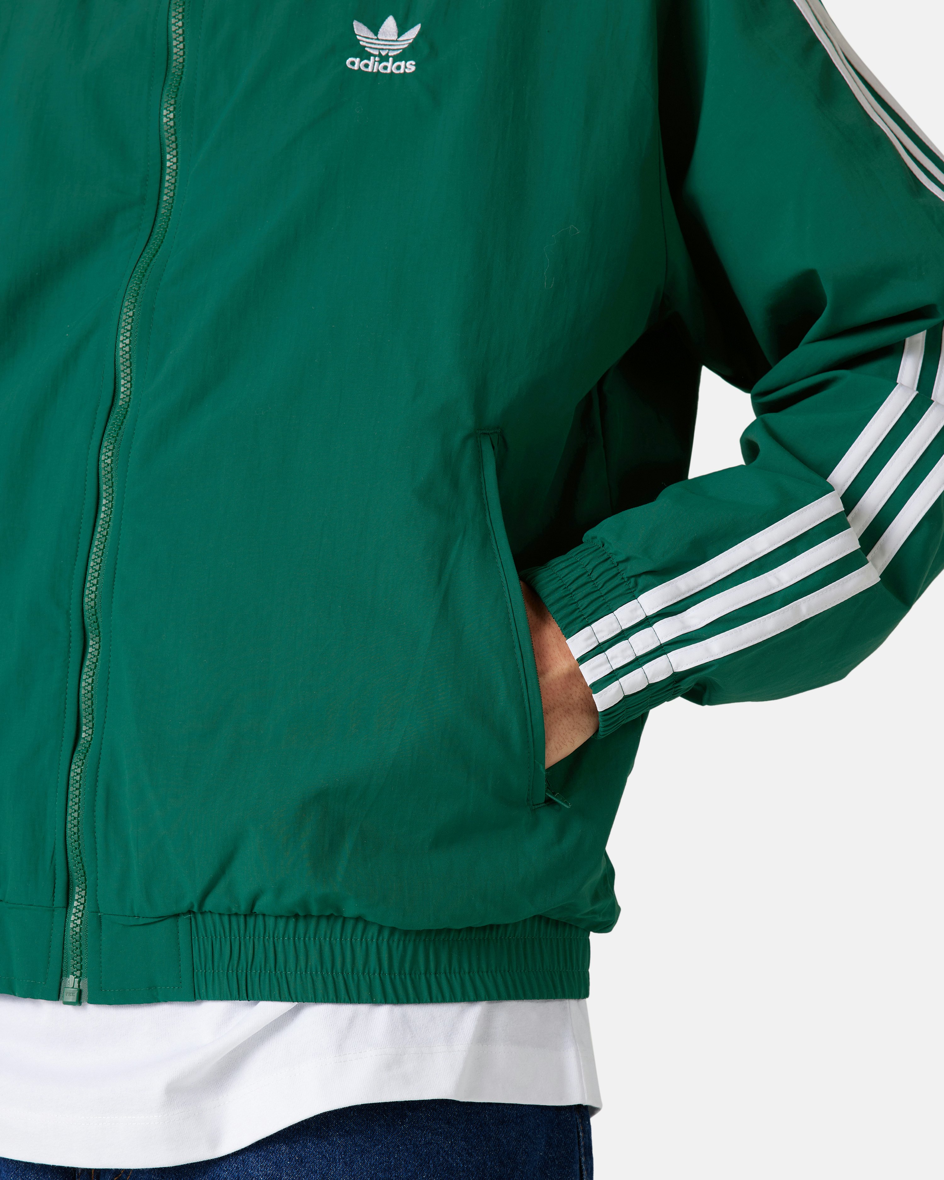 adidas Originals Firebird Track Jacket in Green