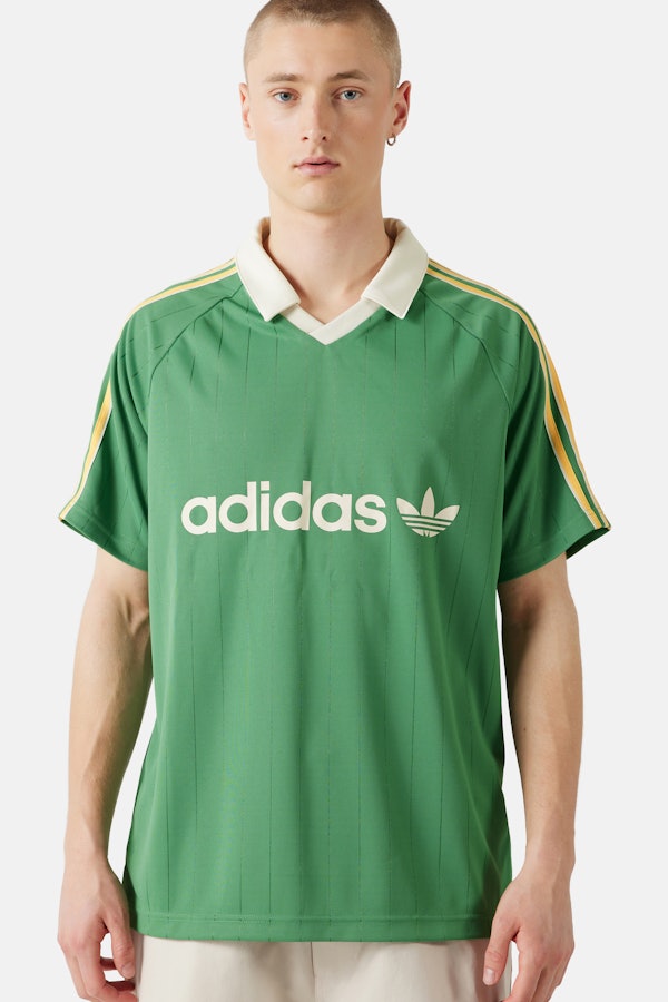 adidas Stripe Jersey Green Men Junkyard - Main Image