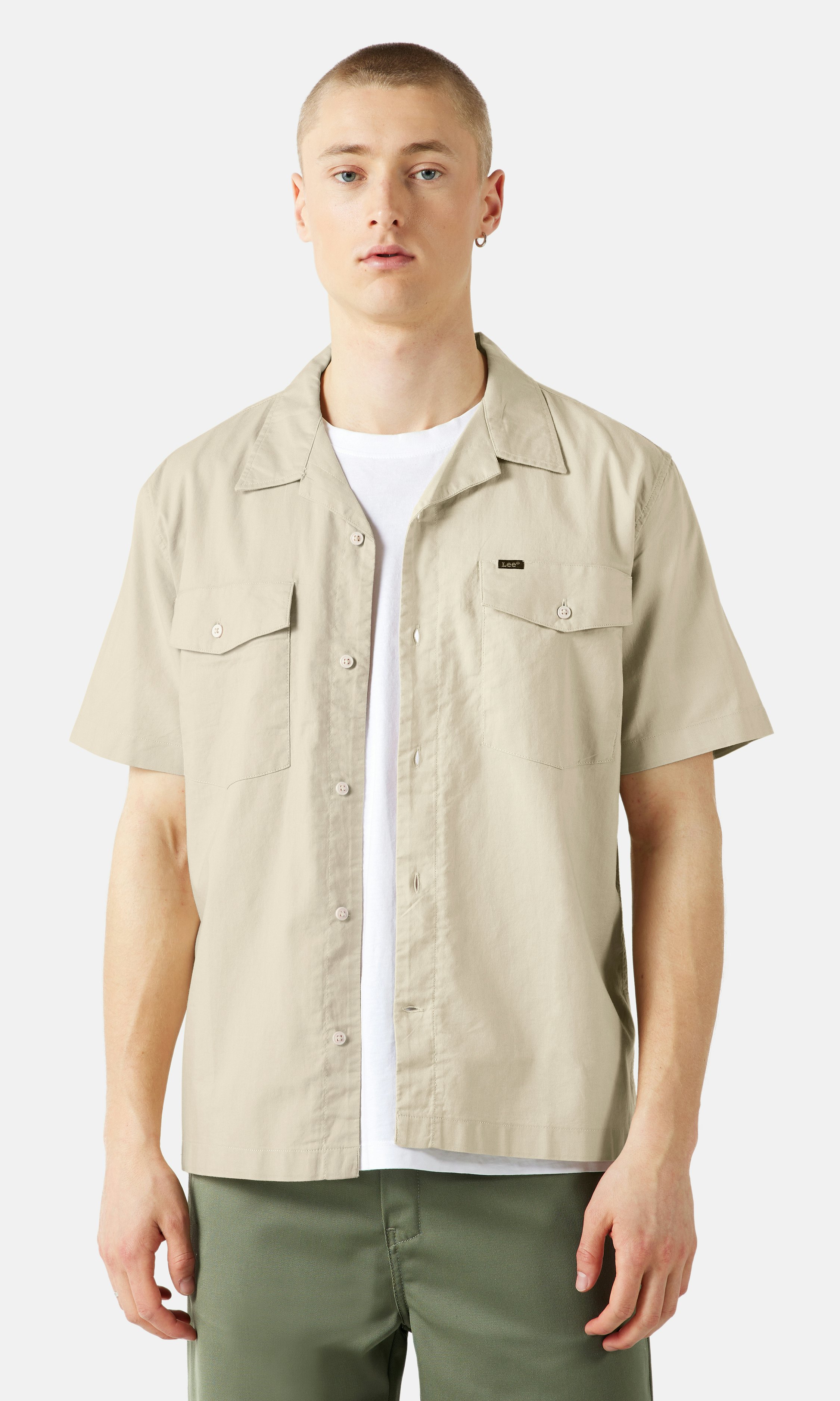 Lee Chetopa Relaxed Fit Cotton Utility Shirt