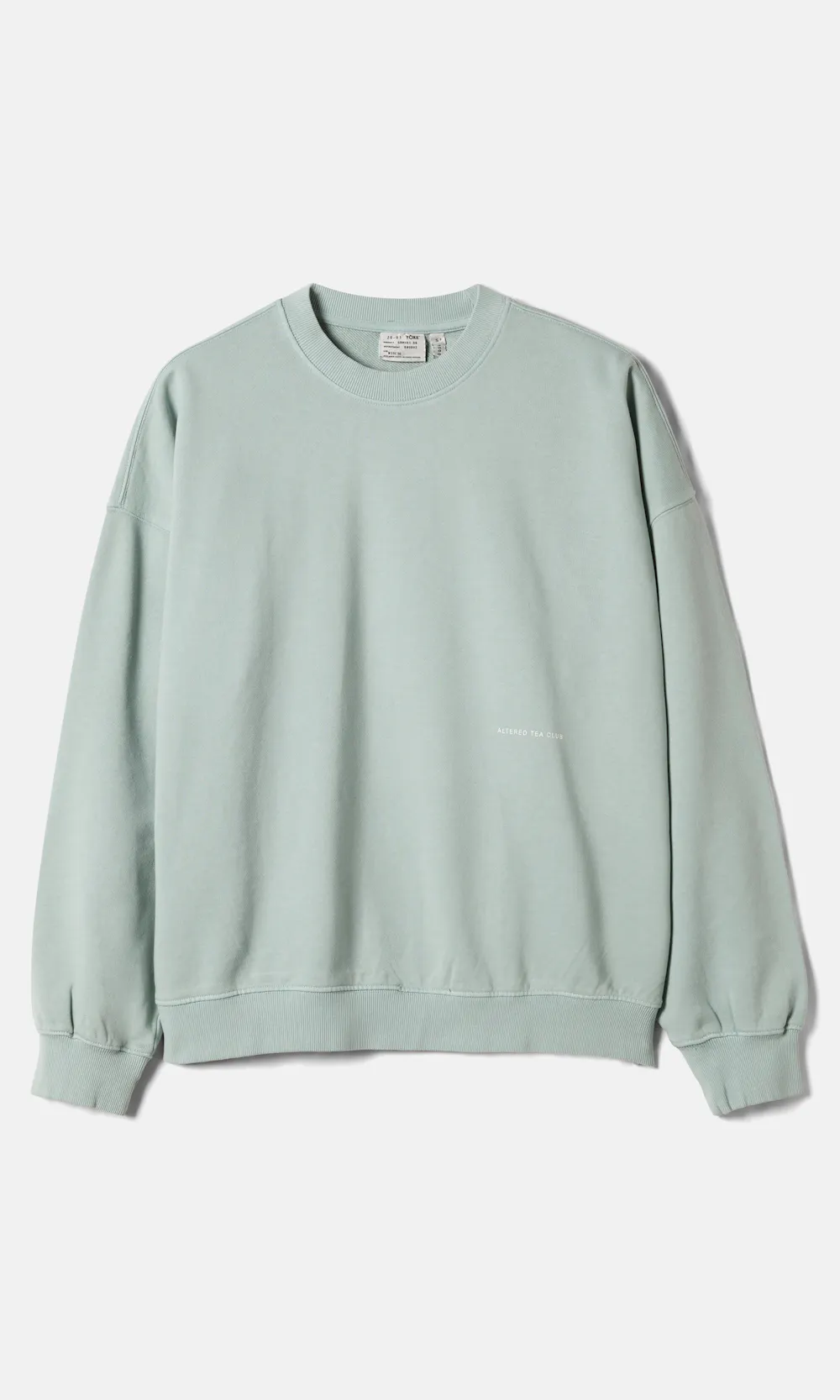 Yôke Tea Crewneck Light grey | Men | Junkyard