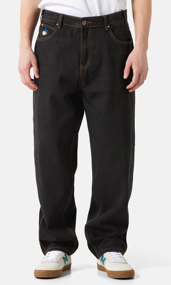 Butter Goods Santosuosso Jeans Black Unisex Junkyard