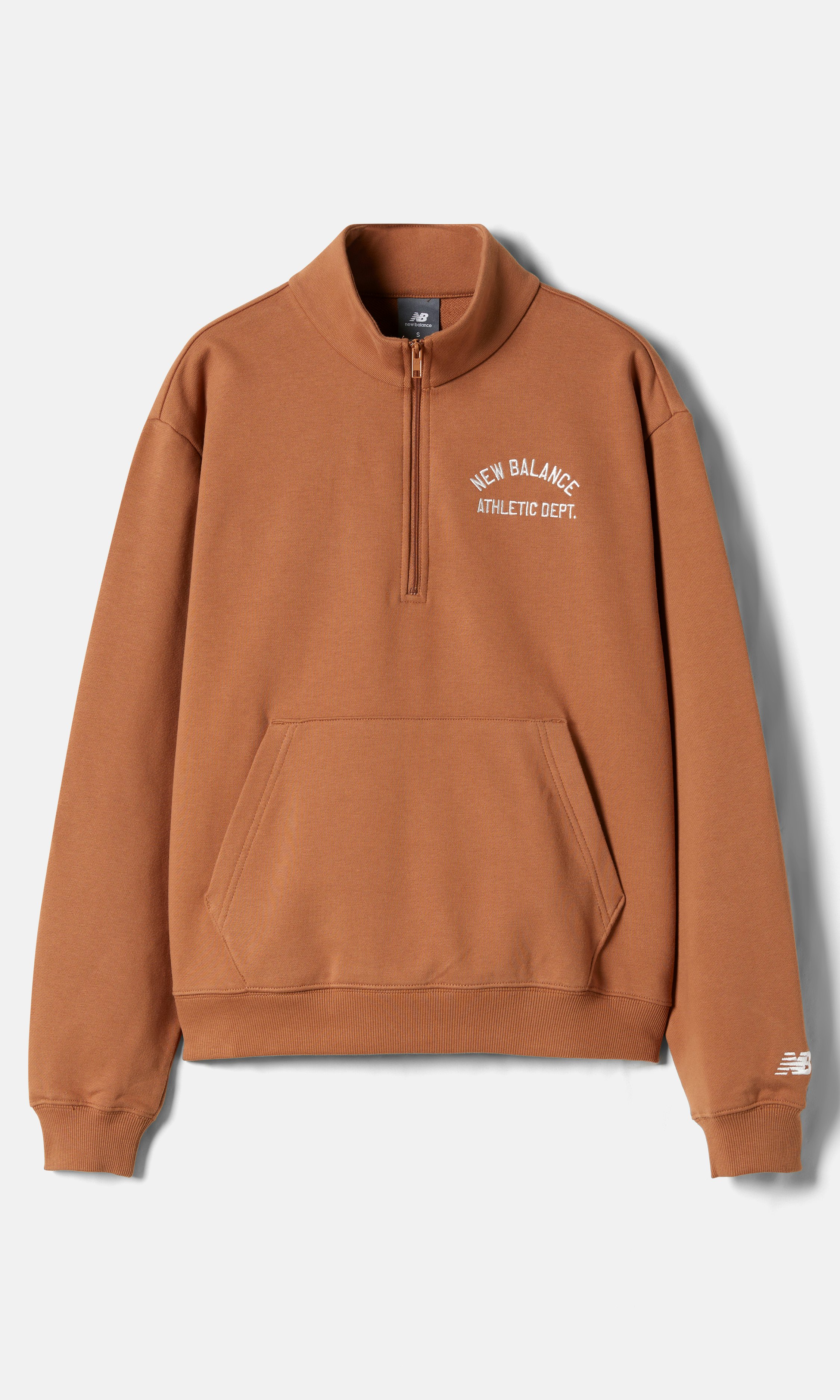 New Balance Greatest Hits Quarter Zip Brown | Women | Junkyard