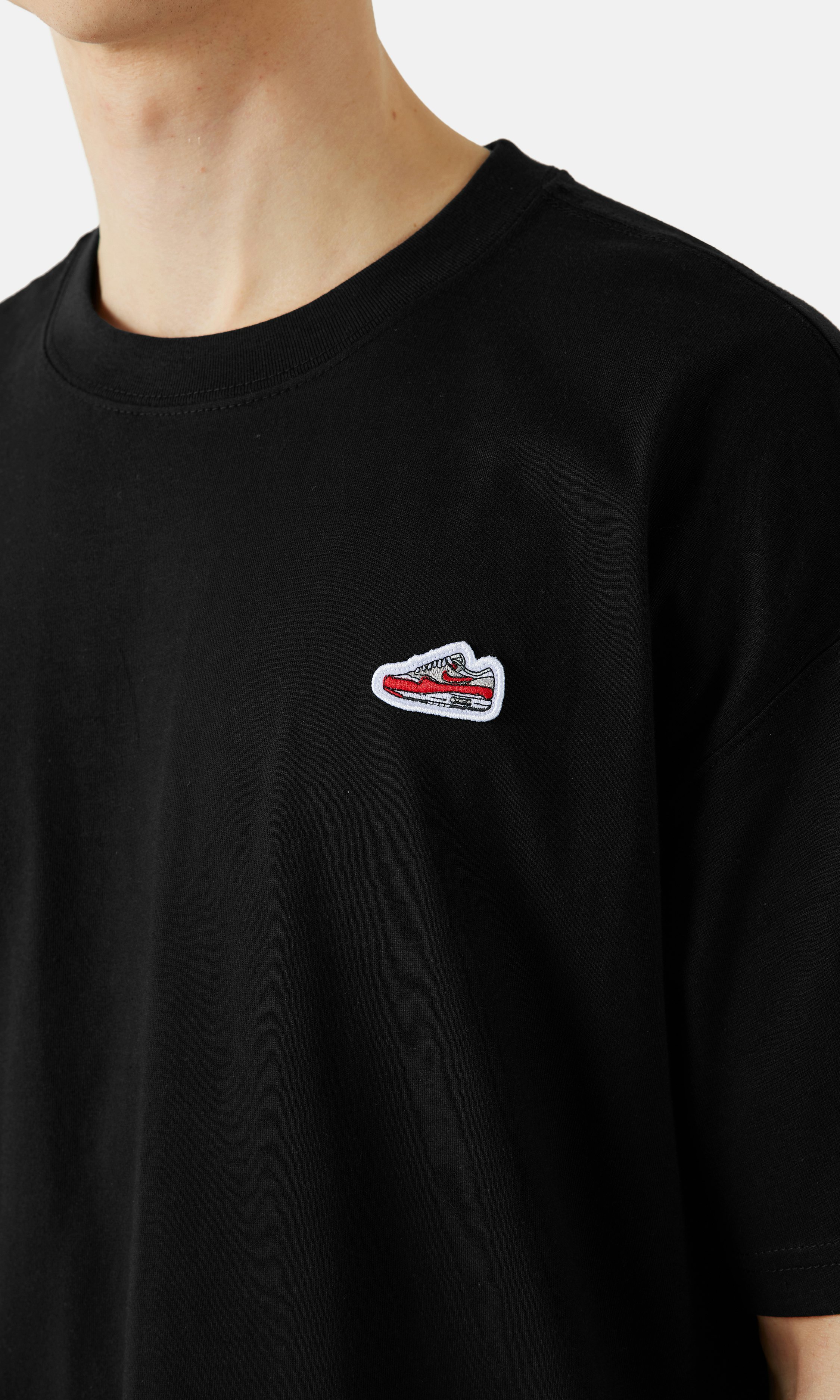 ★Nike★ Sportswear Air Max 90 Patch T-Shirt M Black HQ92430 Nike Sportswear Max90 T-Shirt. Nike ID