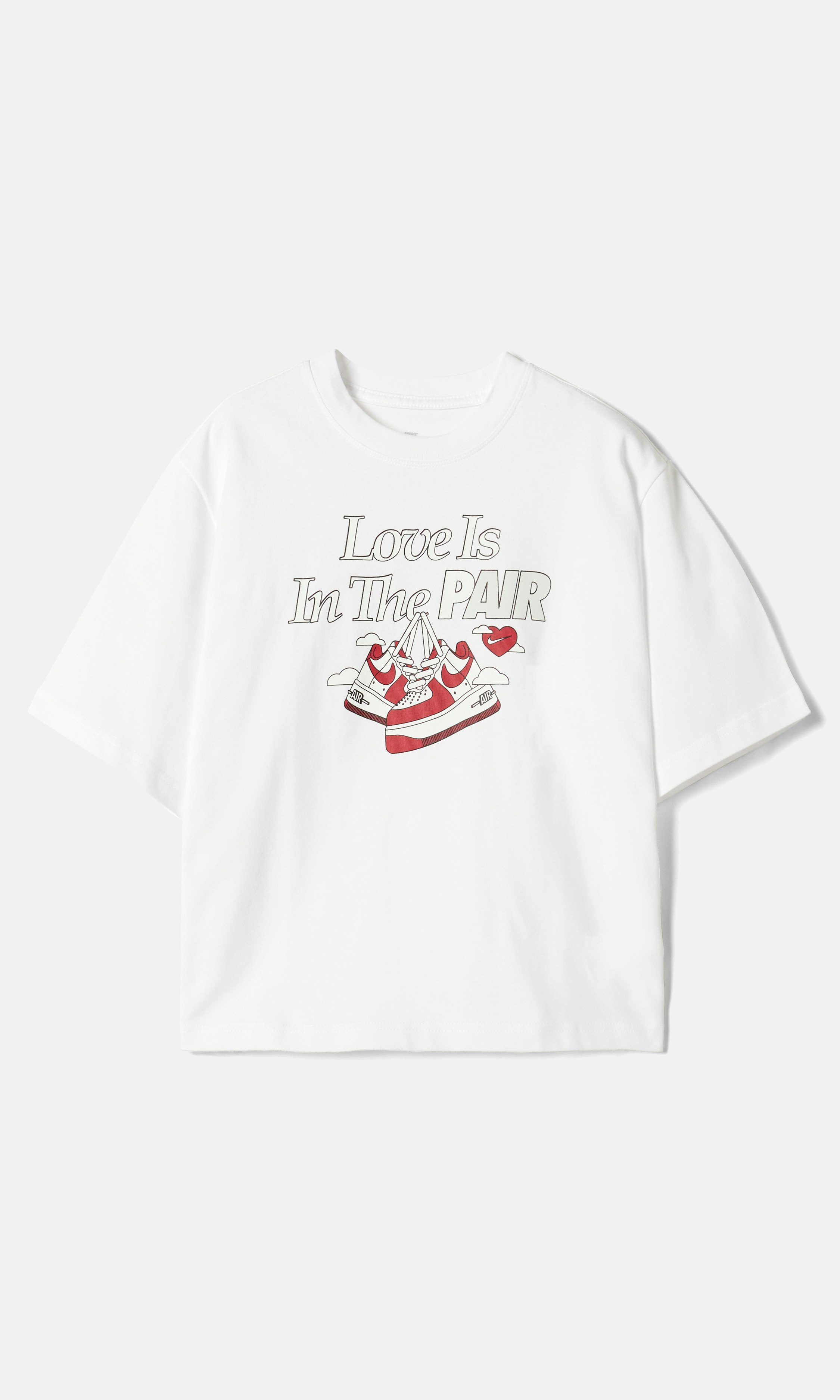 Nike Boxy Vday T-Shirt White | Women | Junkyard
