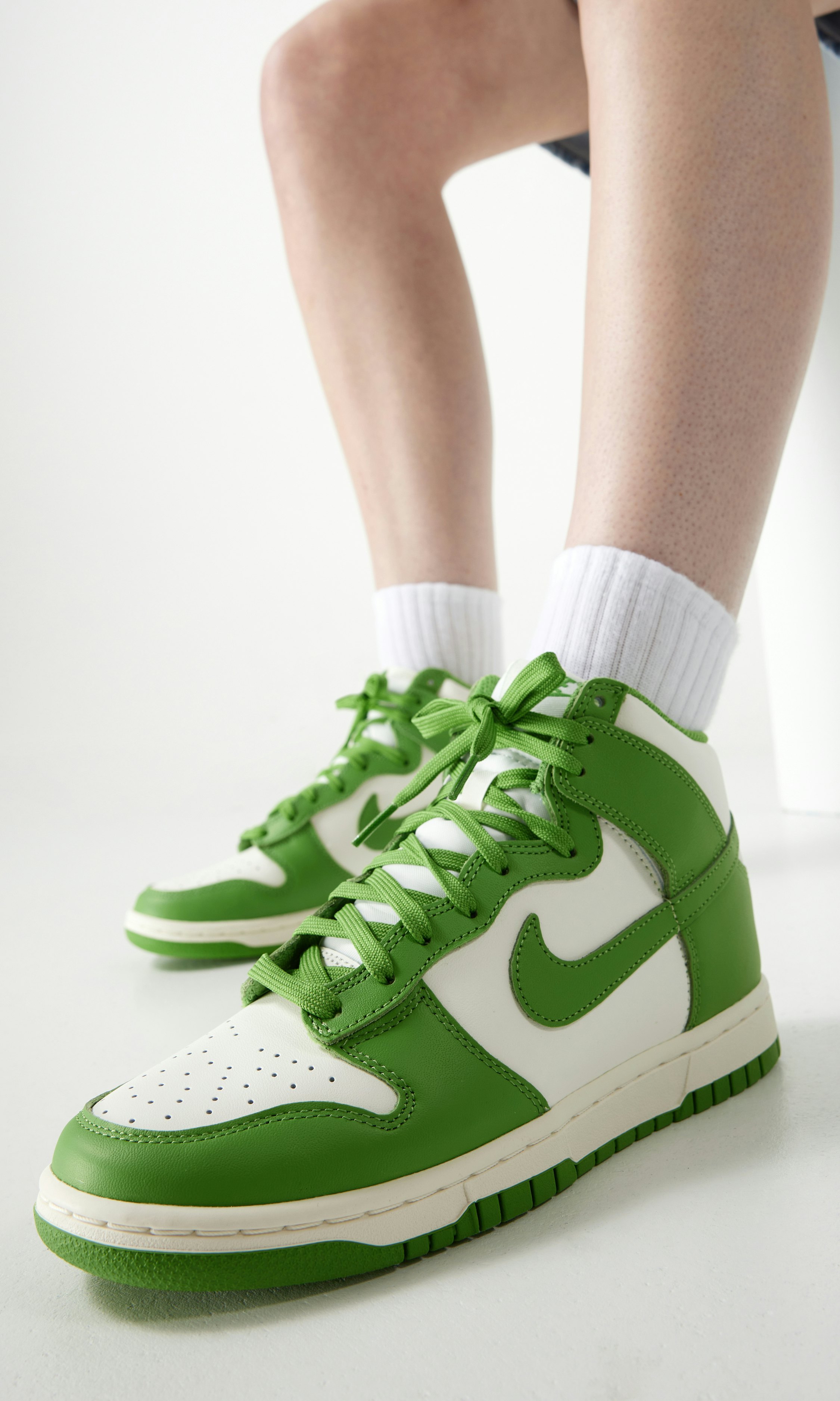 Nike Dunk High Sneakers Green | Women | Junkyard