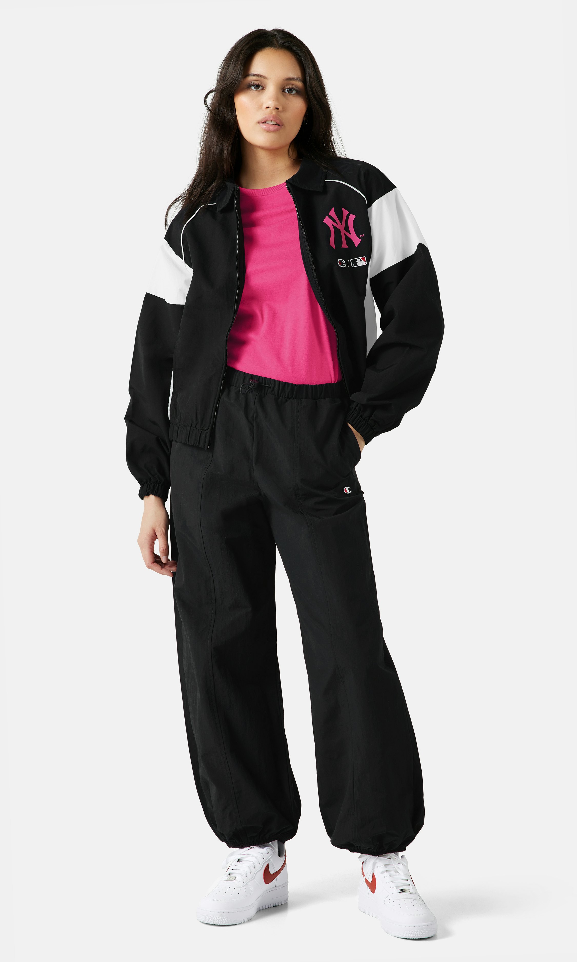 The Cava Company Baggy Track Pants Black | Women | Junkyard