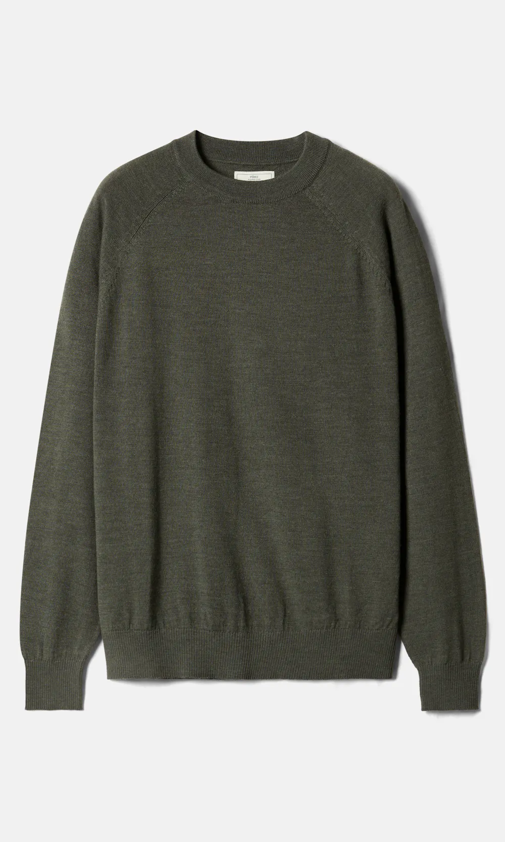 Yôke Wool Sweater Black | Men | Junkyard