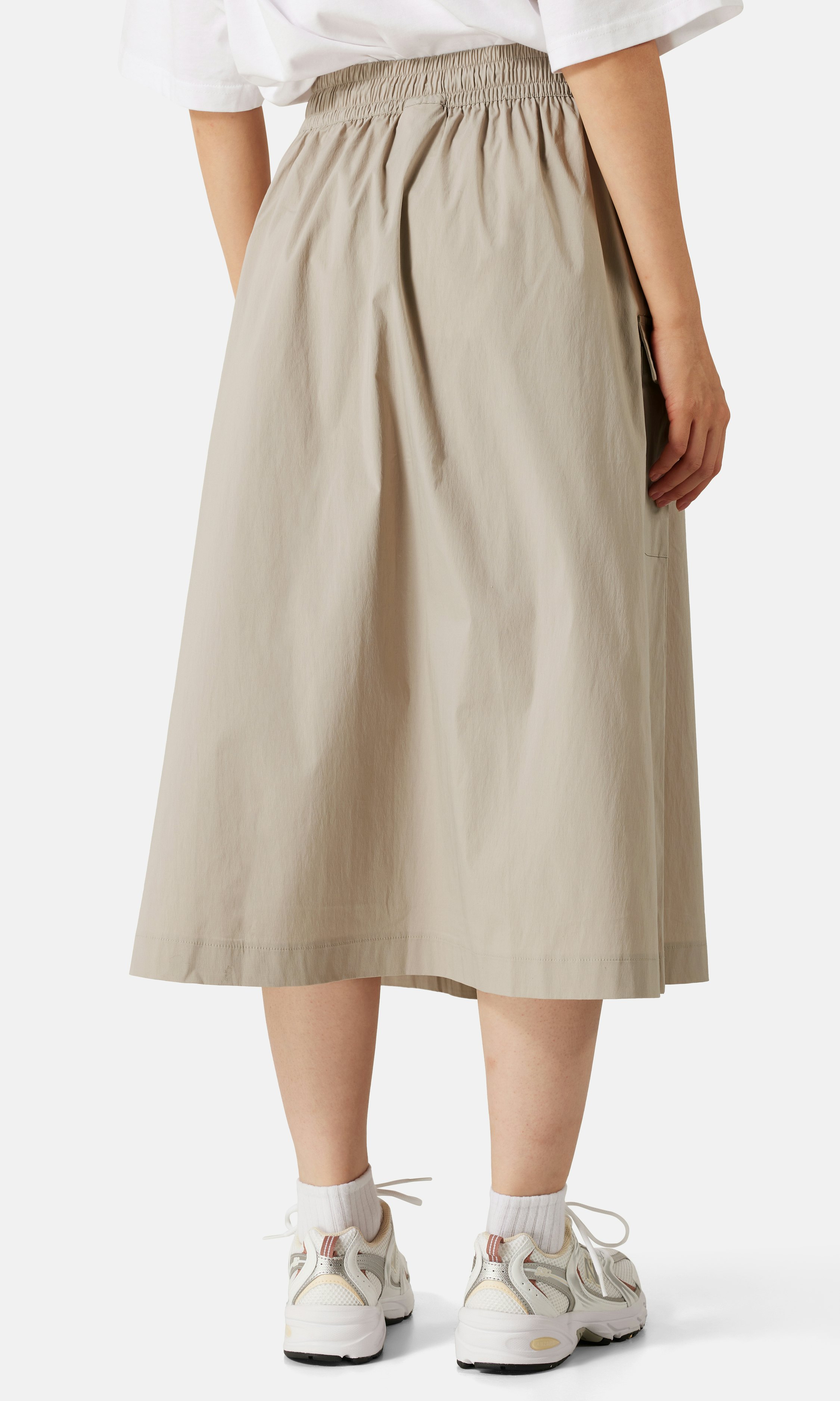 New Balance Midi Cargo Skirt Light beige | Women | Junkyard
