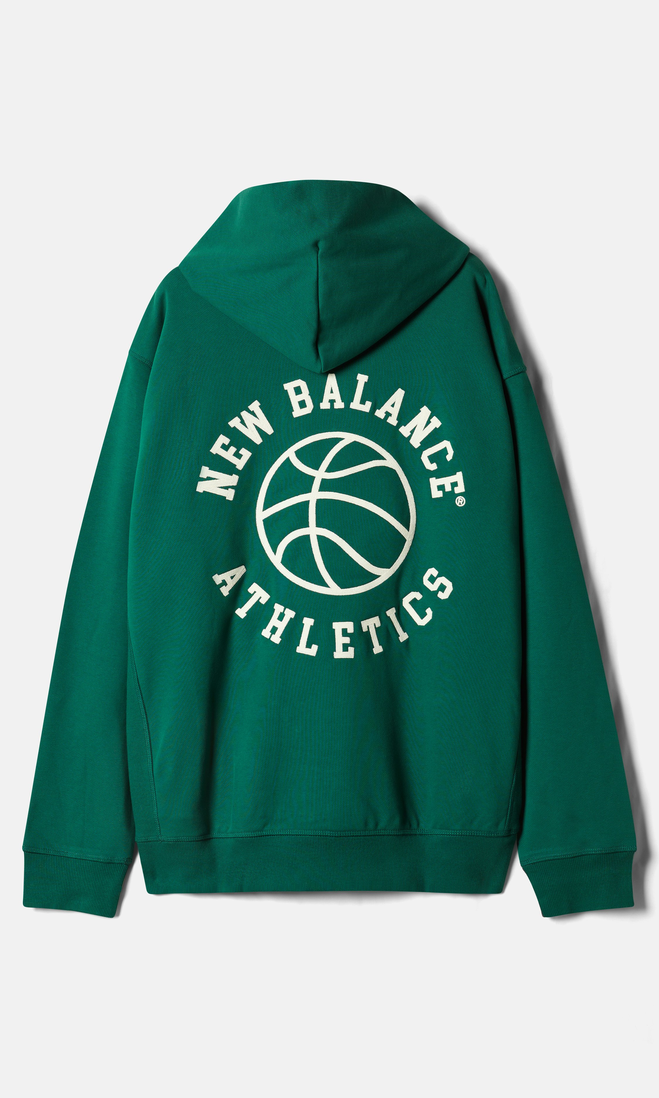 ★★New Balance★★ Pins Hoodie Dark Green TN233TSWHO09DKG NEW BALANCE Athletics Varsity Oversized Fleece Hoodie | Dark