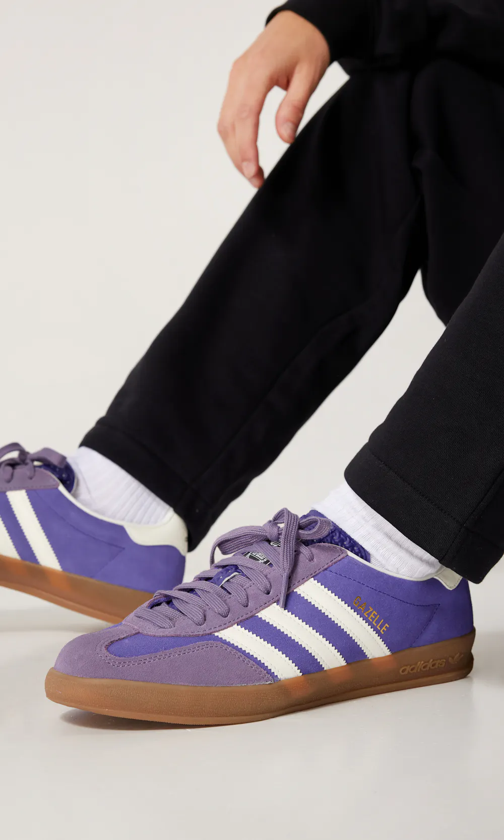 adidas gazelle silver green womens Gazelle Indoor Energy Green/Off-white/Magic Beige – Dr. Adams main image 0