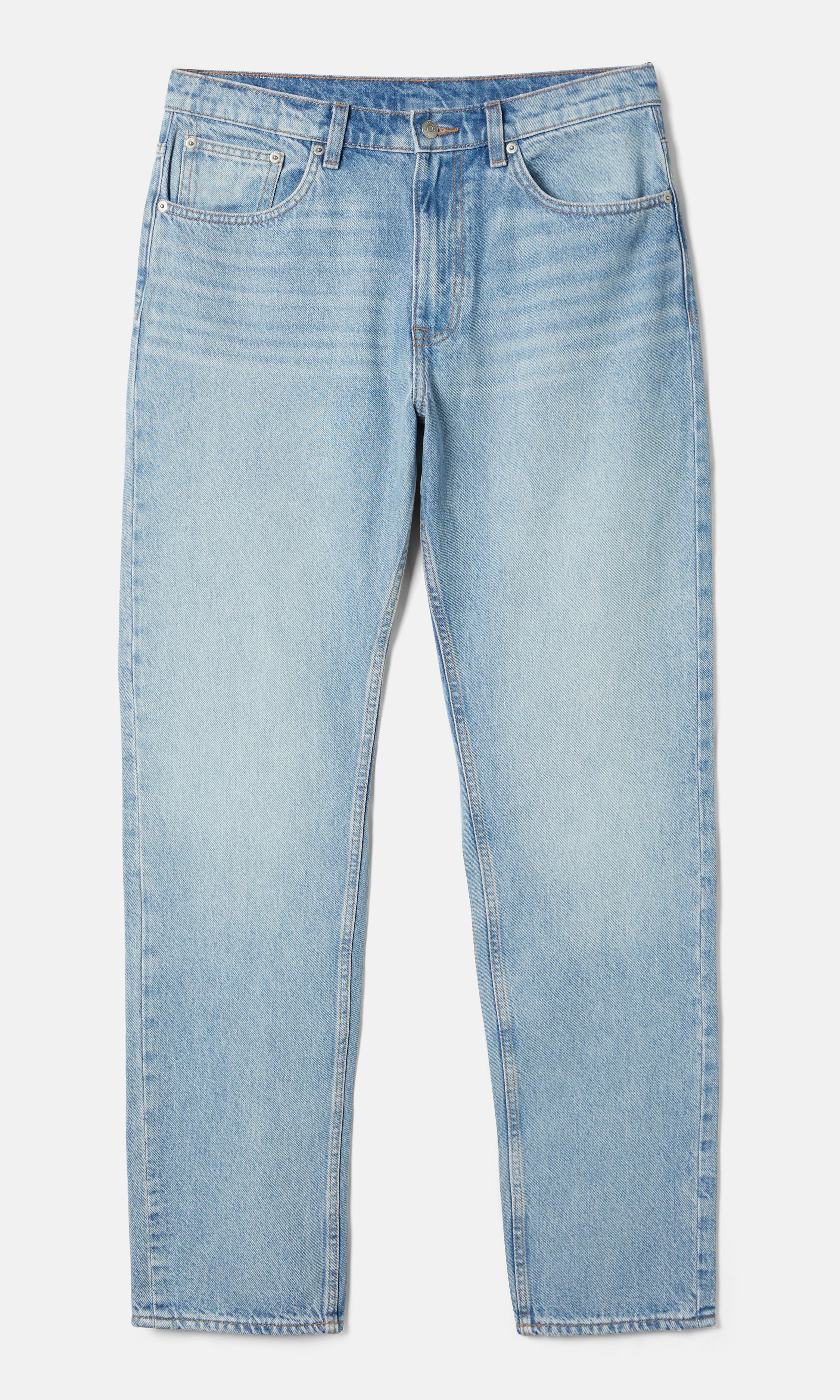 ★★New Balance★★ Recycle Regular Fit Denim Pants Light In RVCA New Dawn Elastic Denim - Men's Pants
