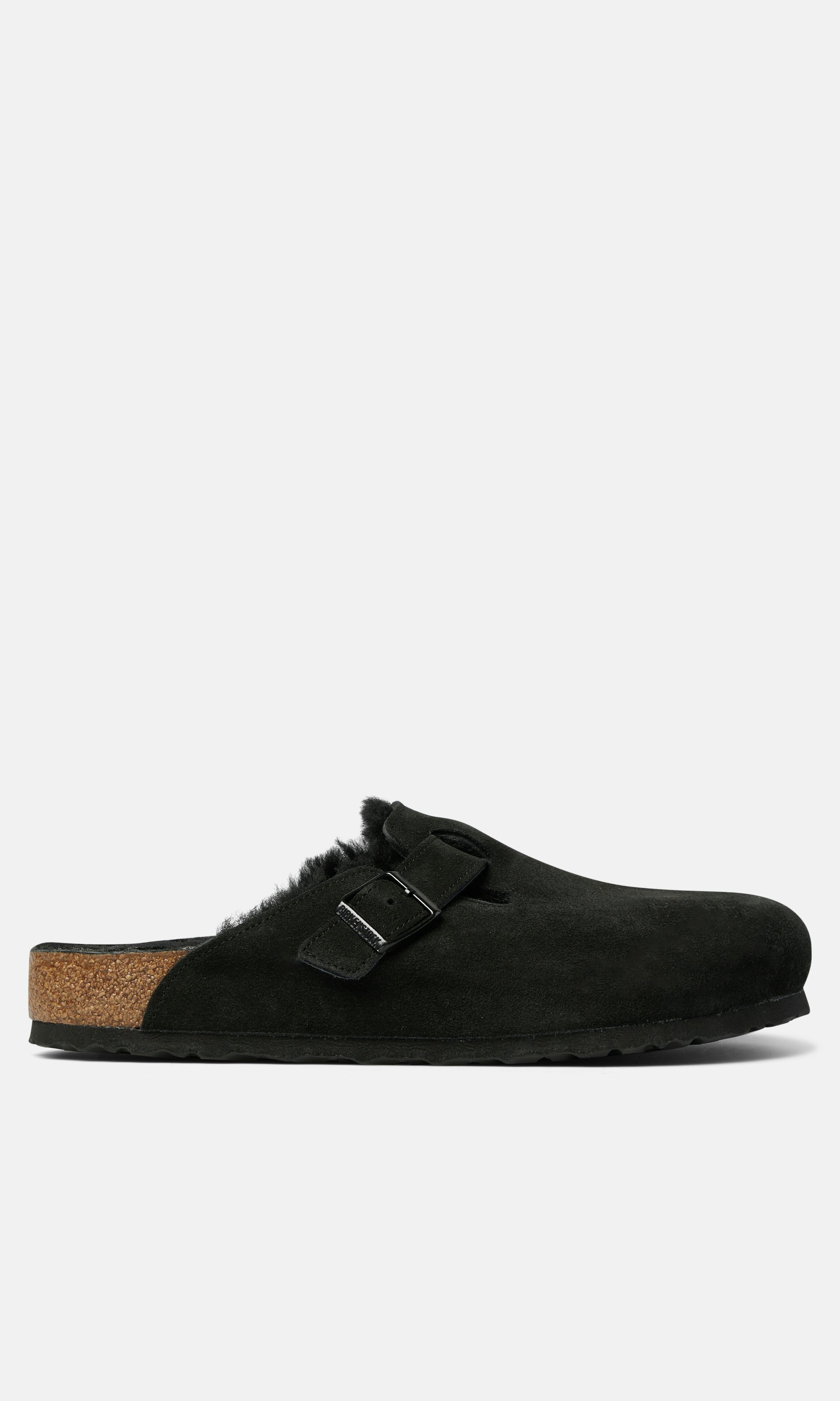 靴 Birkenstock Boston Boston Suede Embossed Dotted Stone Coin | BIRKENSTOCK