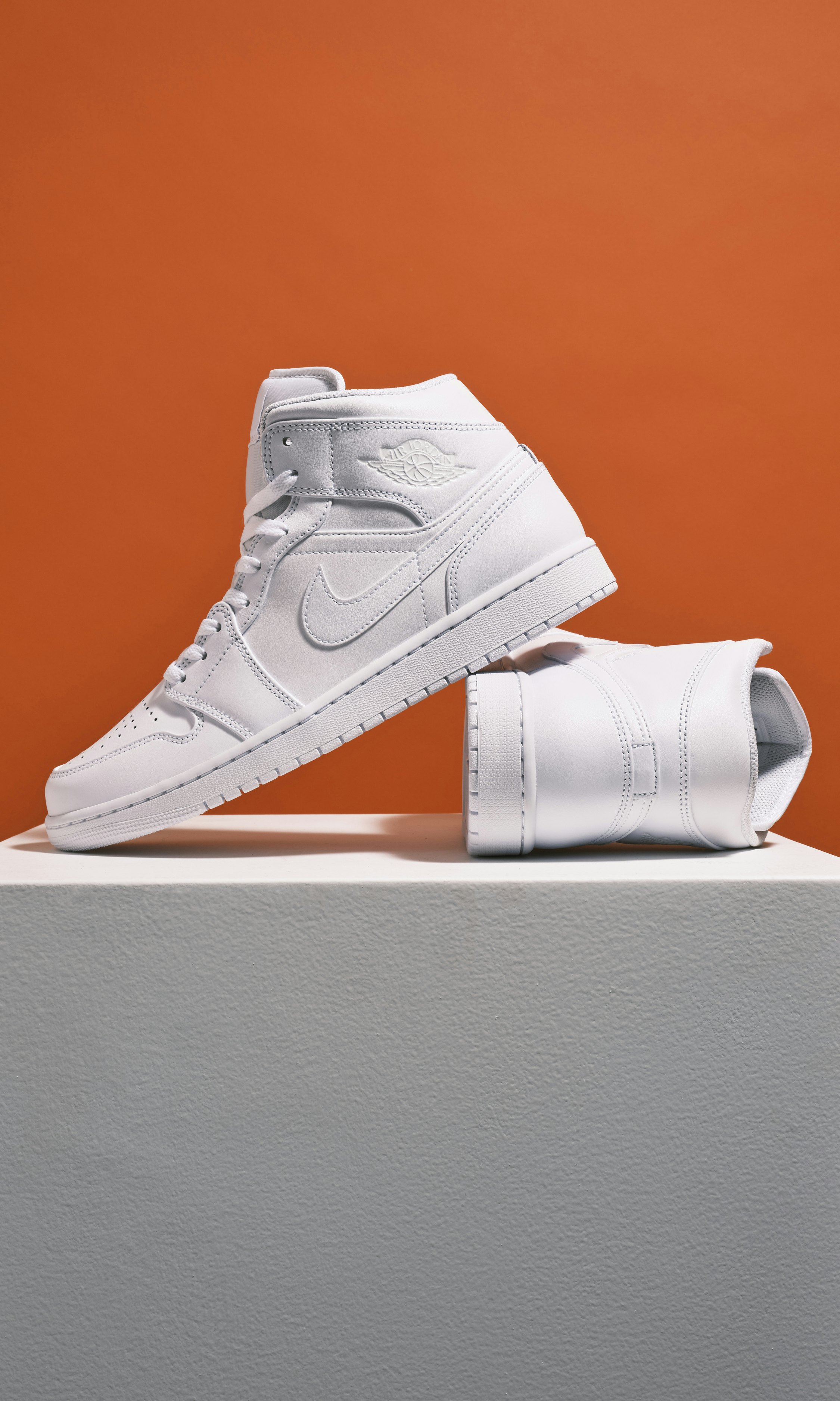 JORDAN Air Jordan 1 Mid Sneakers White Men Junkyard