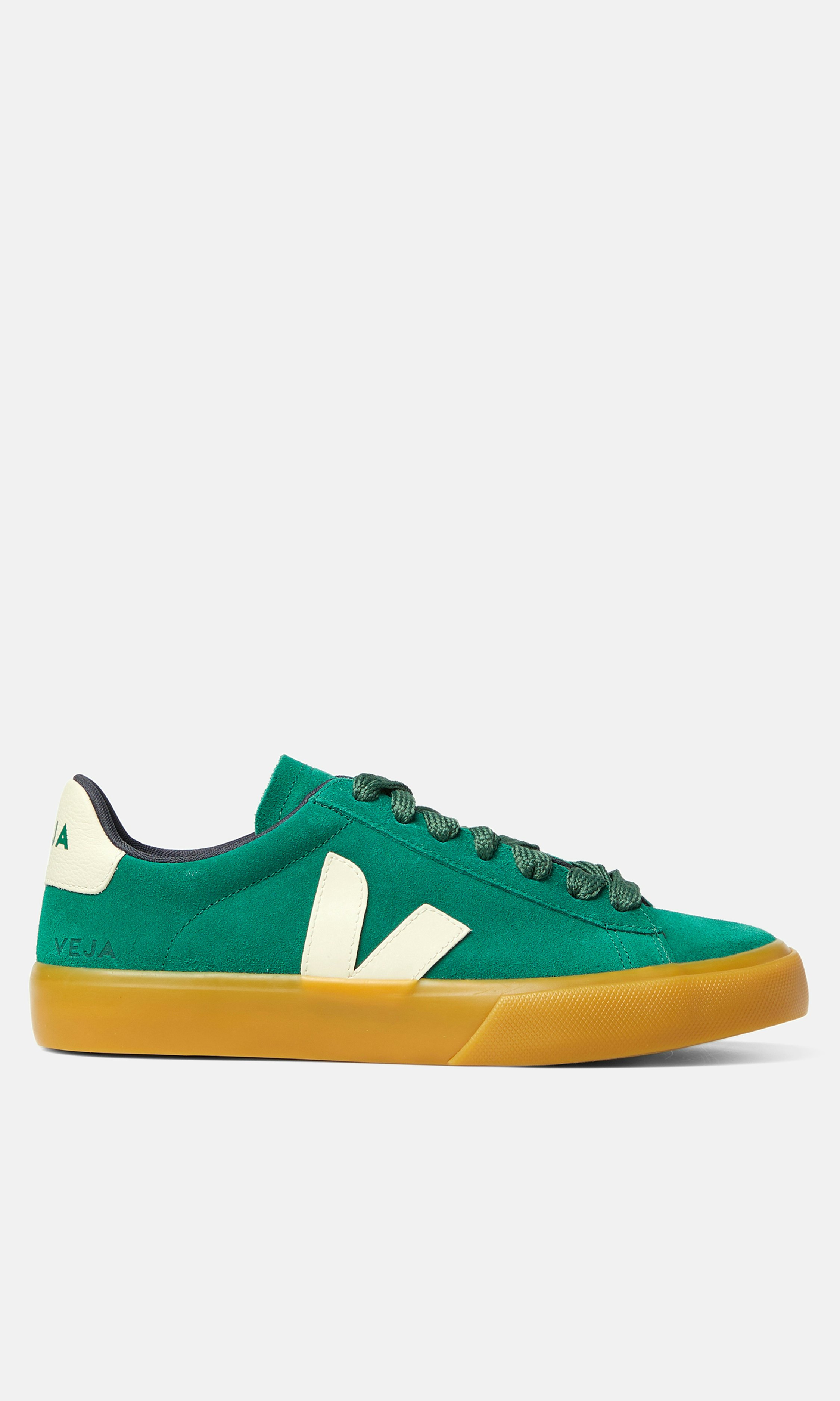 Veja Campo Bold Suede Sneakers Green | Women | Junkyard