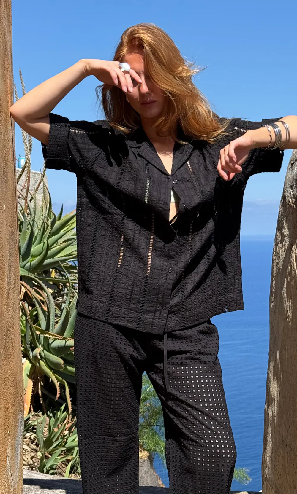 シャツ yoke 19ss ストライプシャツ