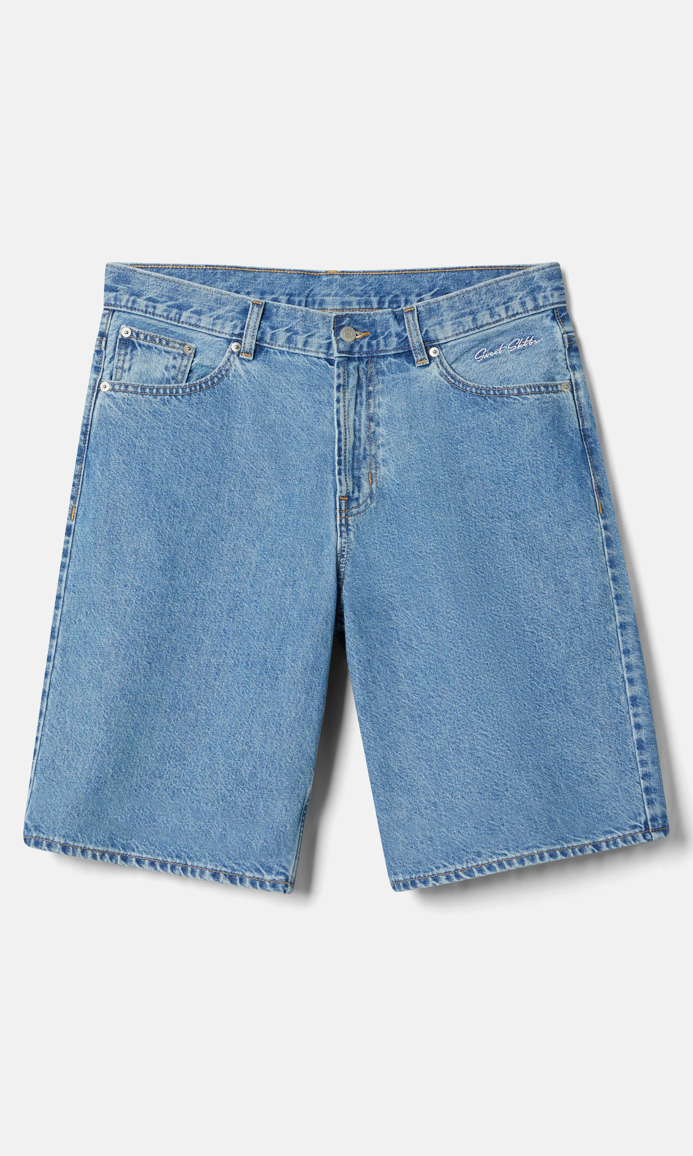 【直営・関税送料込】Skate shorts in swee SWEET SKTBS Big Skate Backprint shorts Blå til herre | Junkyard